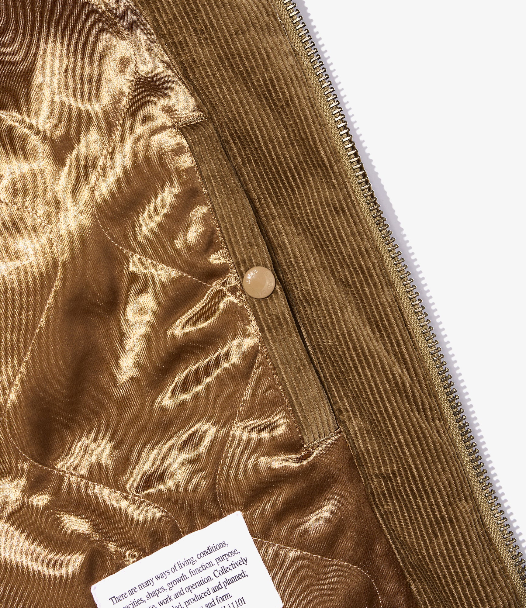 LL Jacket – Khaki 8W Corduroy