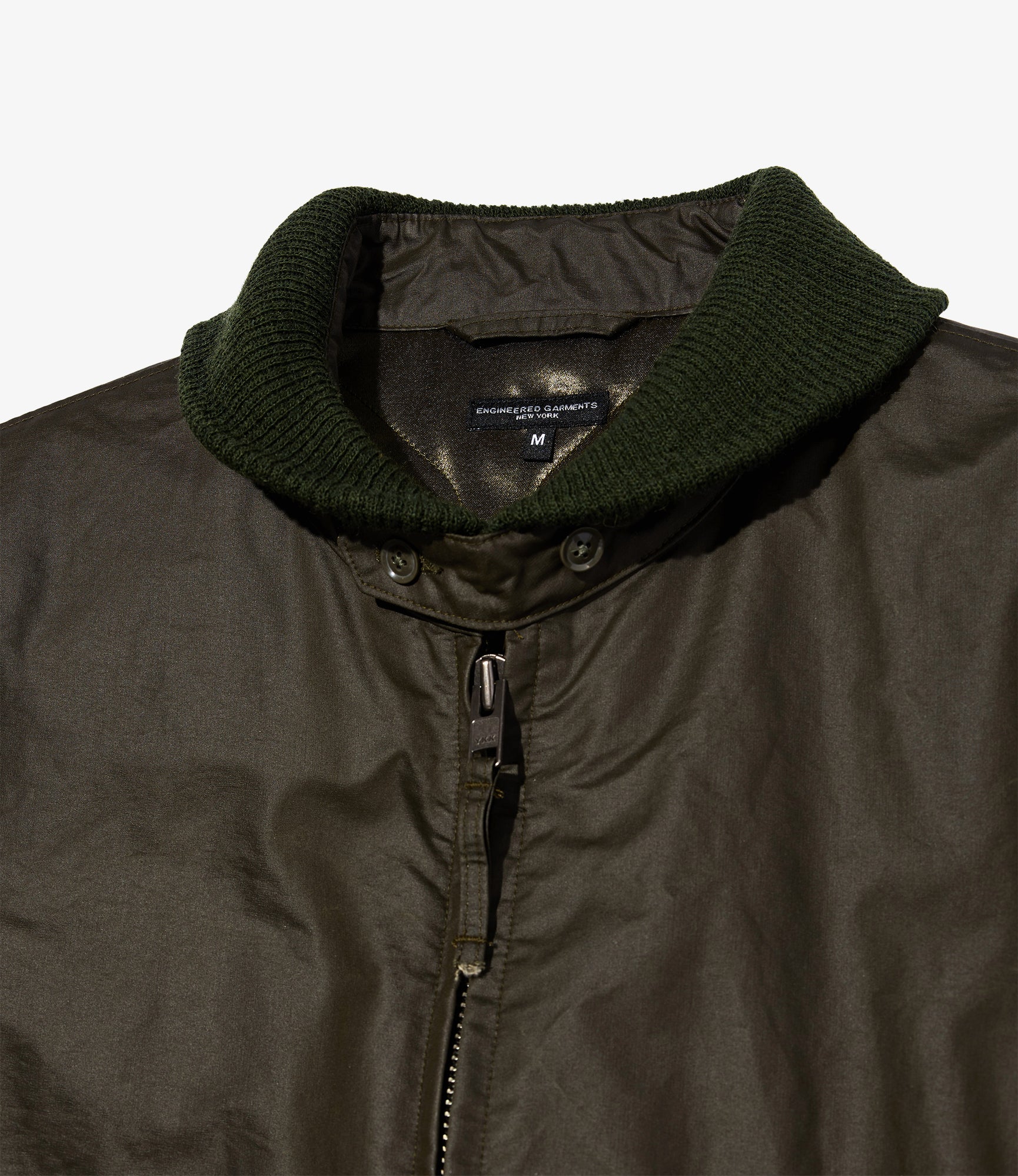 LL Jacket – Olive Coated Nyco
