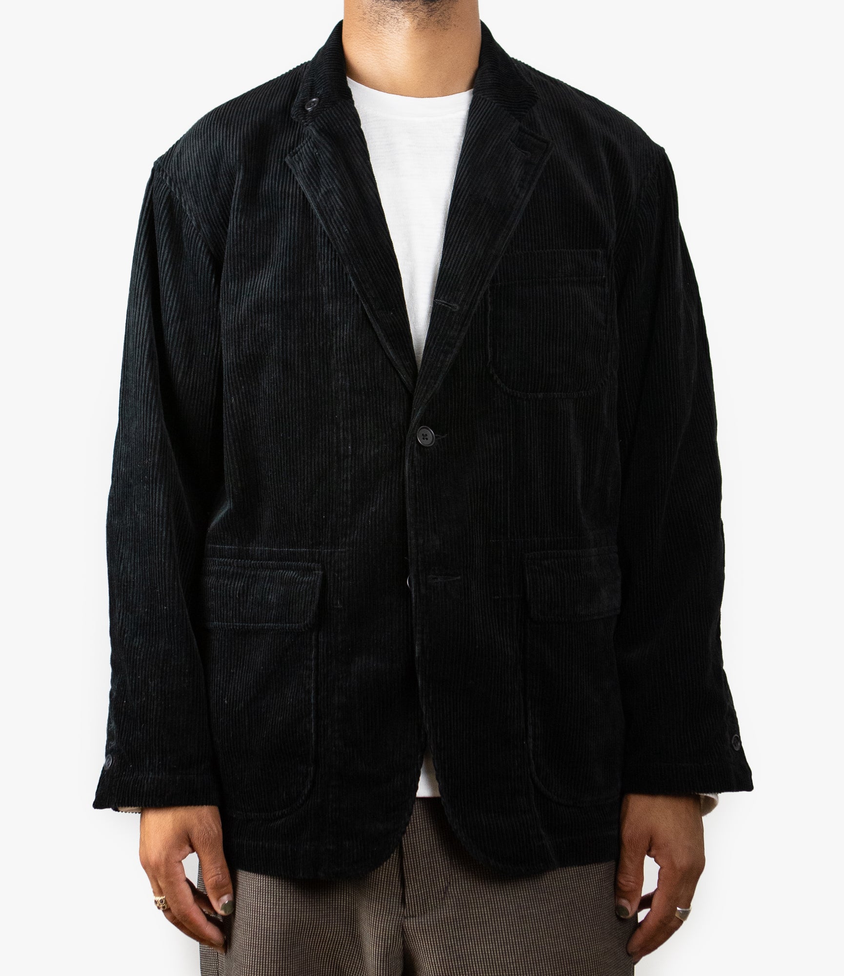 Loiter Jacket – Black 8W Corduroy