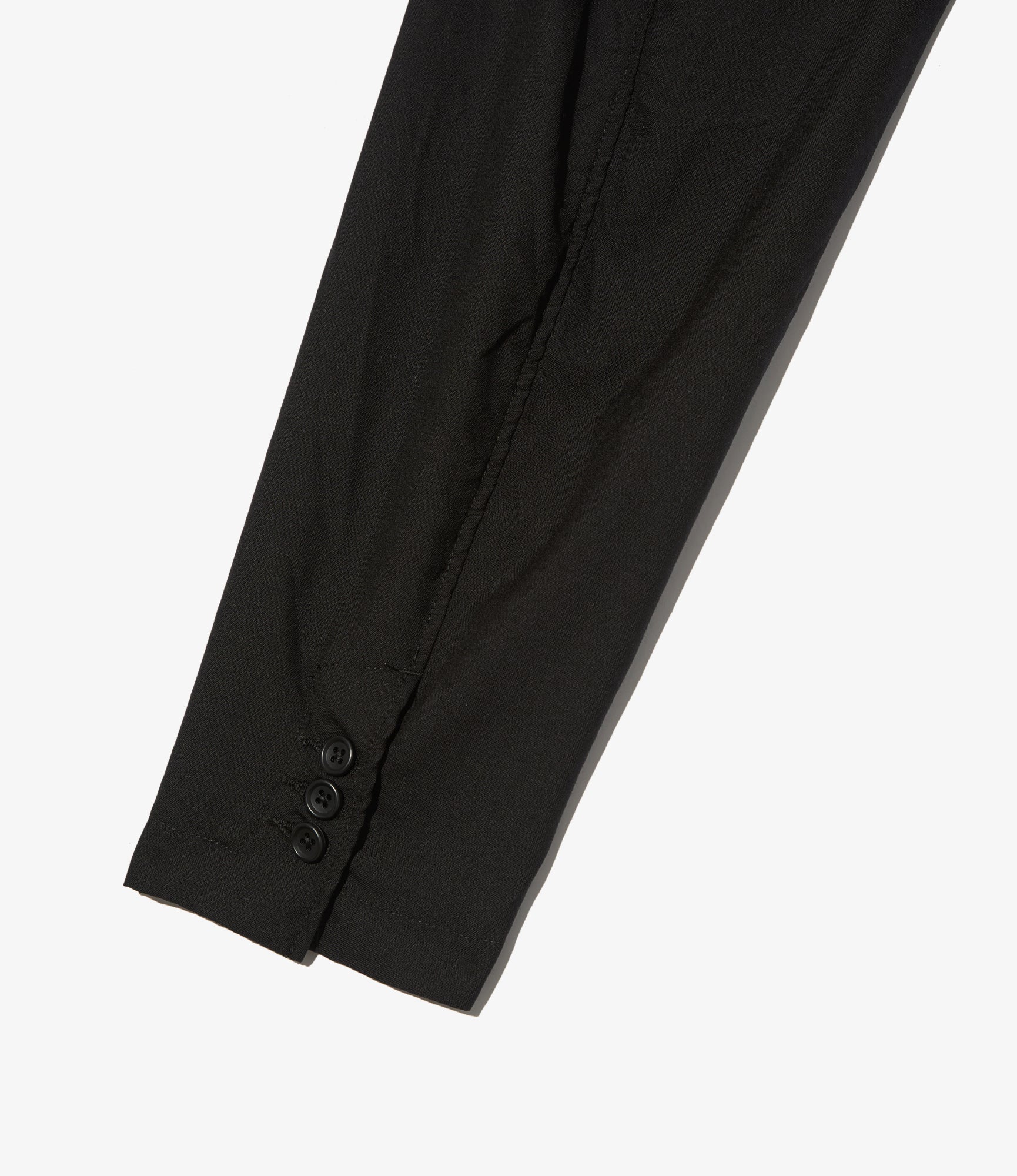 Loiter Jacket – Black Tropical Wool