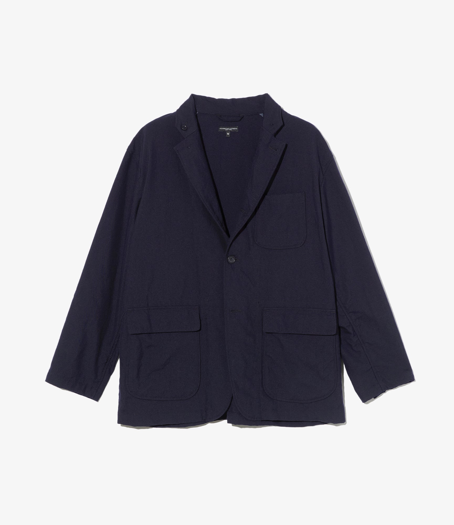 Loiter Jacket – Dark Navy Uniform Serge Wool