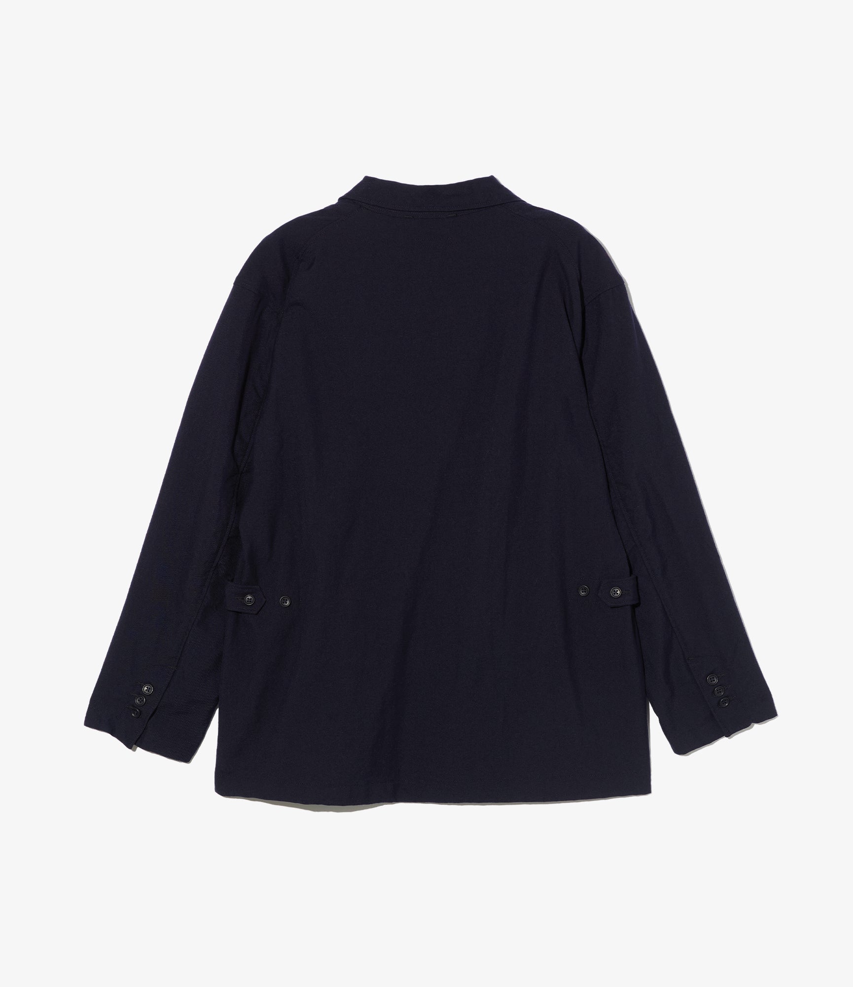 Loiter Jacket – Dark Navy Uniform Serge Wool