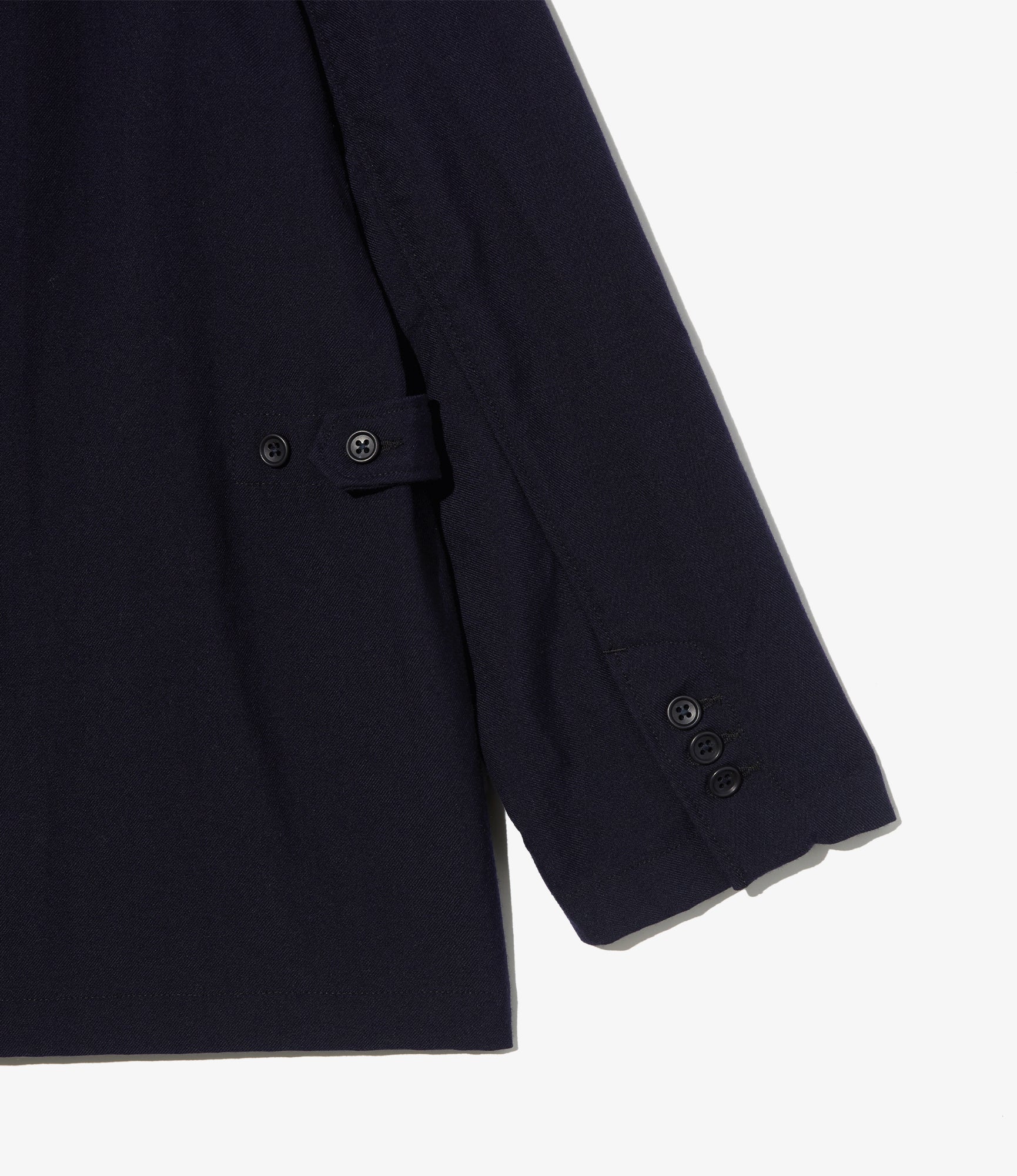 Loiter Jacket – Dark Navy Uniform Serge Wool