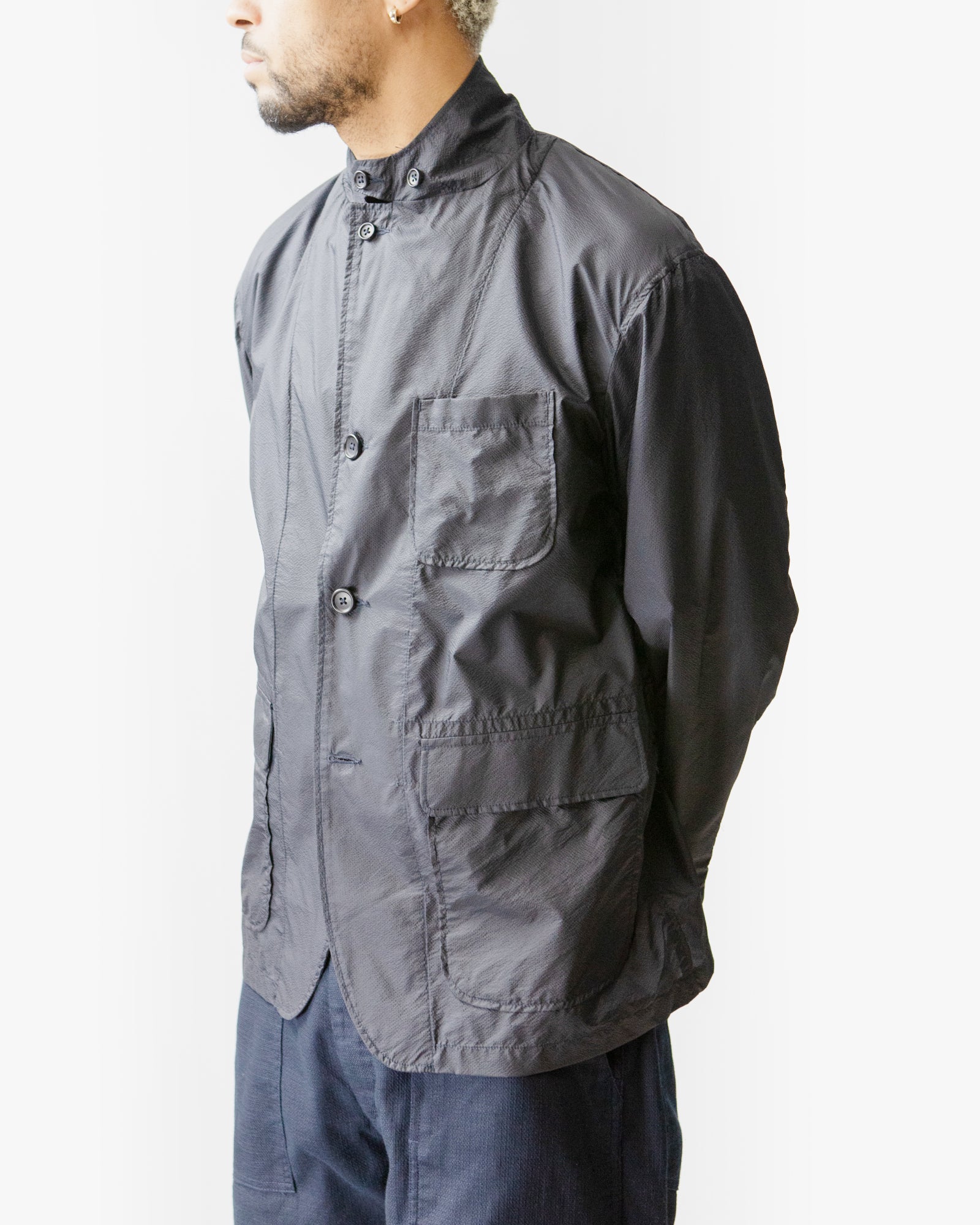 Loiter Jacket – Dark Navy Micro Ripstop Nylon