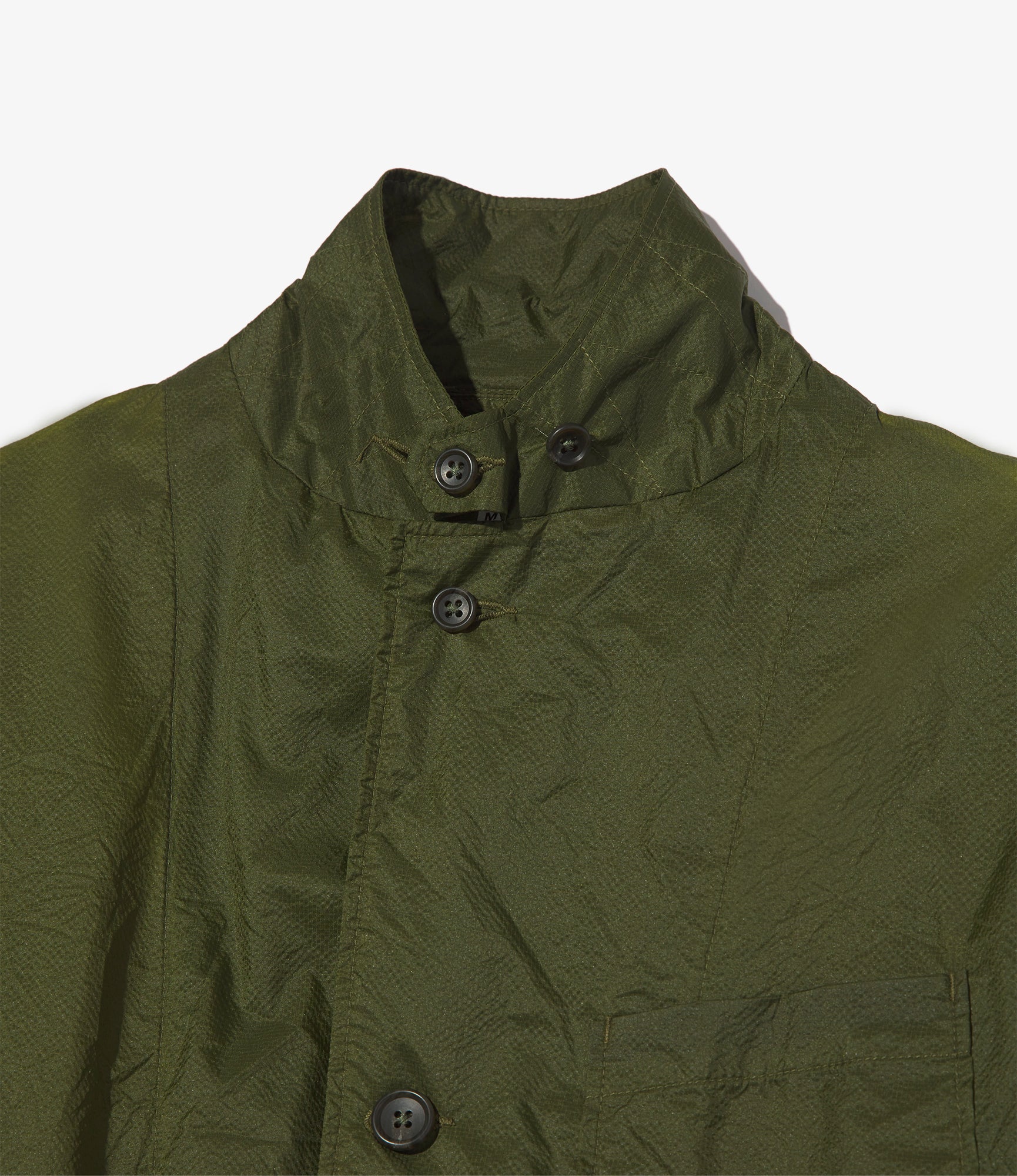 Loiter Jacket – Olive Micro Ripstop Nylon