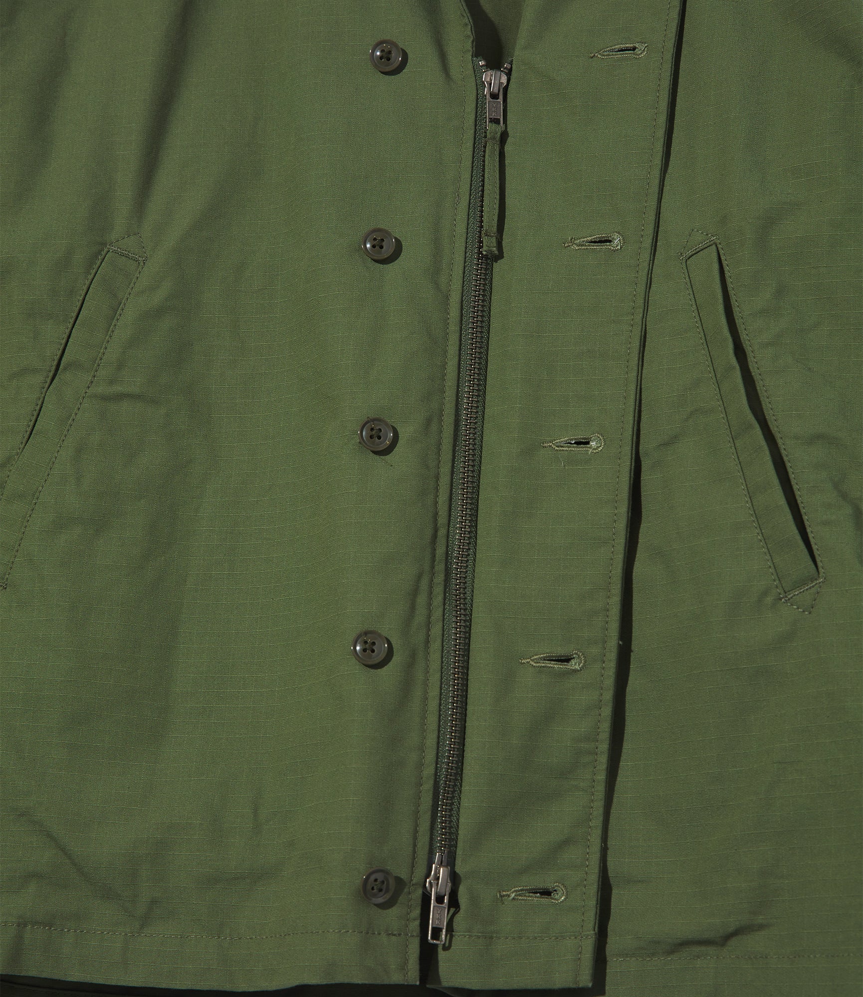 M41 Jacket – Olive Ripstop Cotton