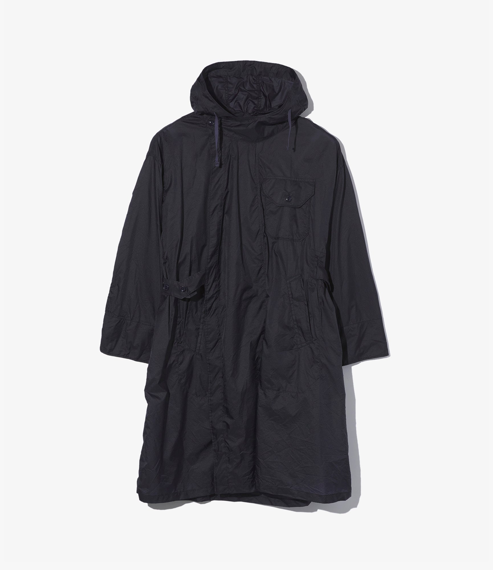 MG Coat – Dark Navy Micro Ripstop Nylon