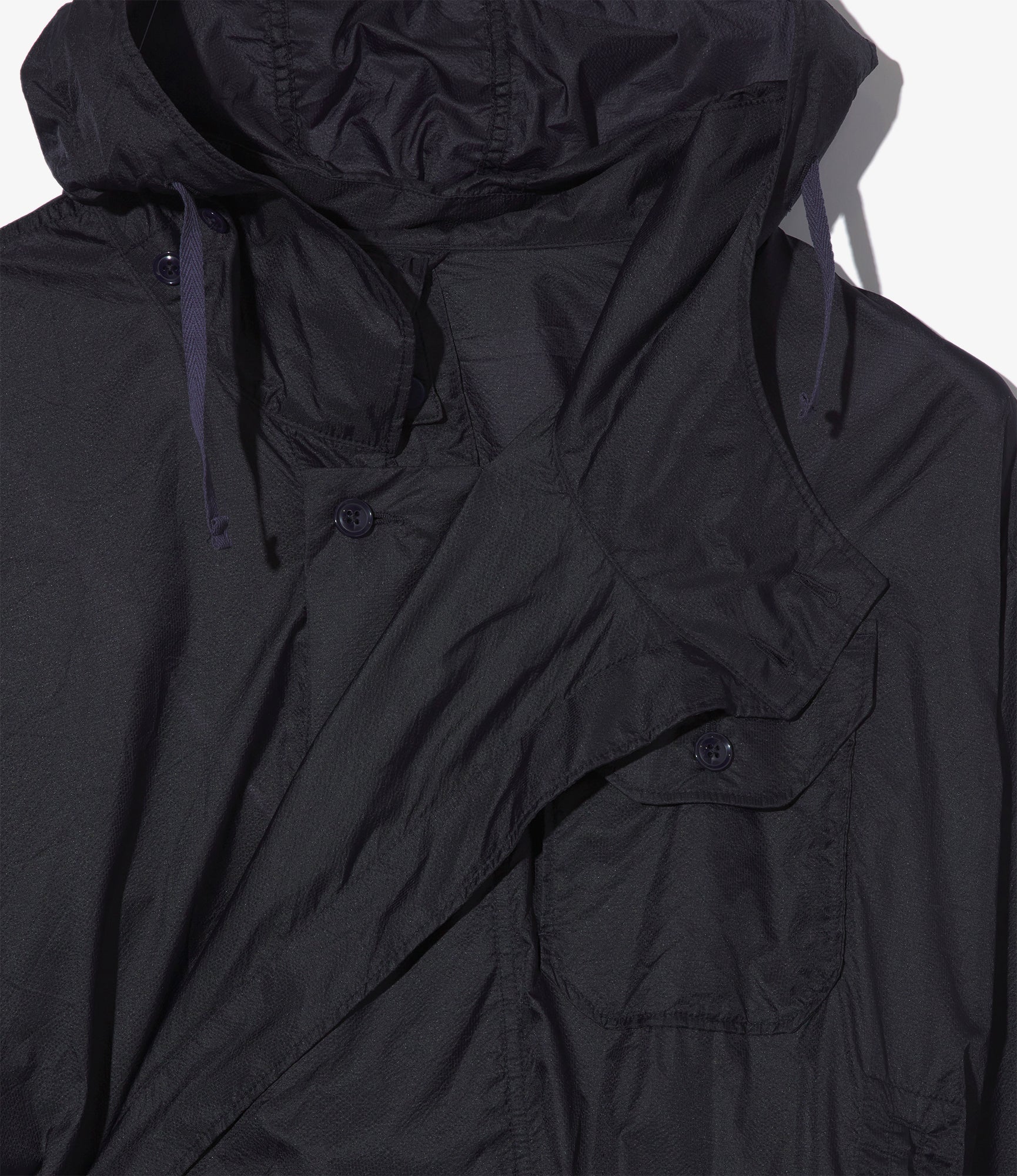 MG Coat – Dark Navy Micro Ripstop Nylon