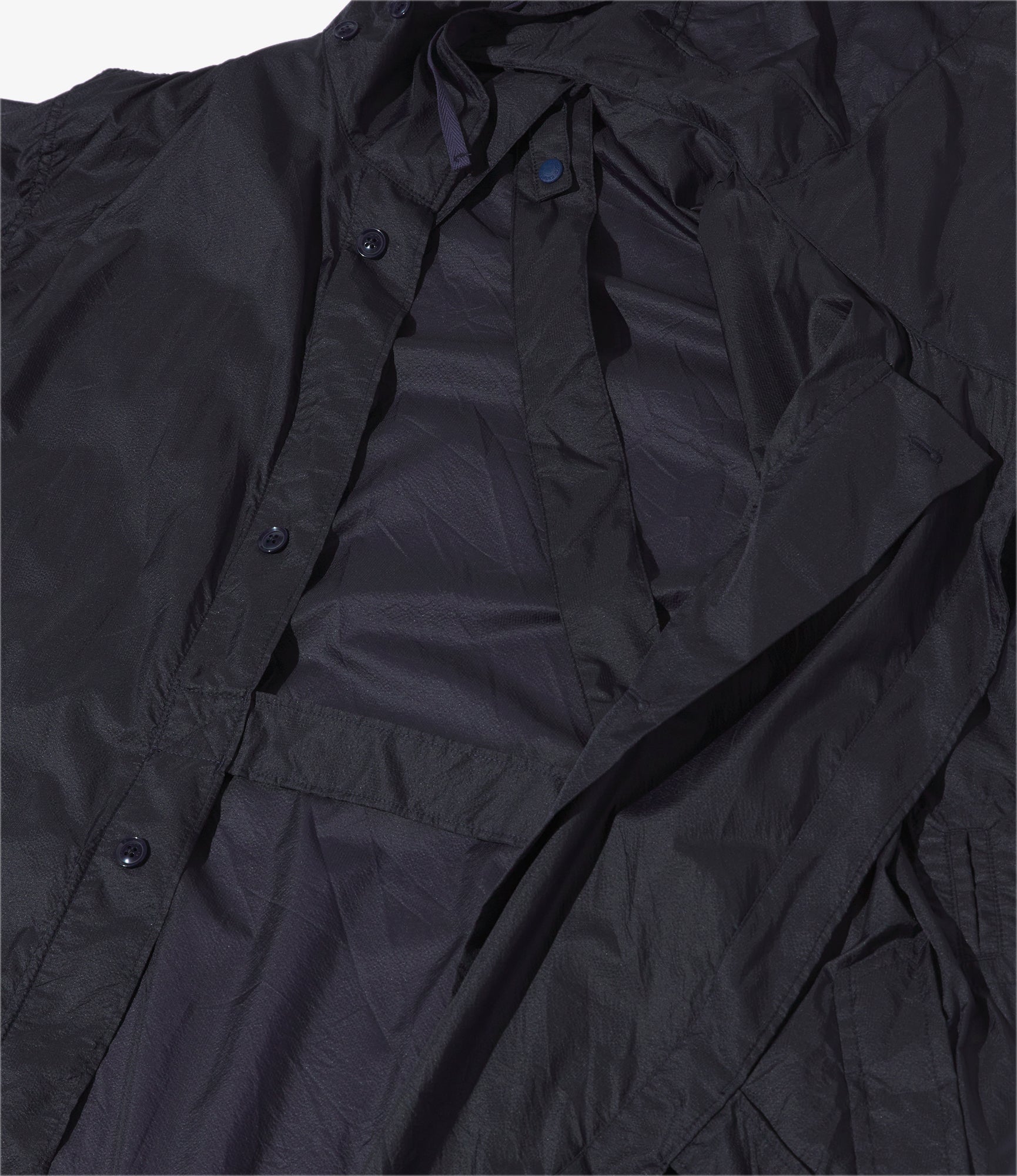 MG Coat – Dark Navy Micro Ripstop Nylon