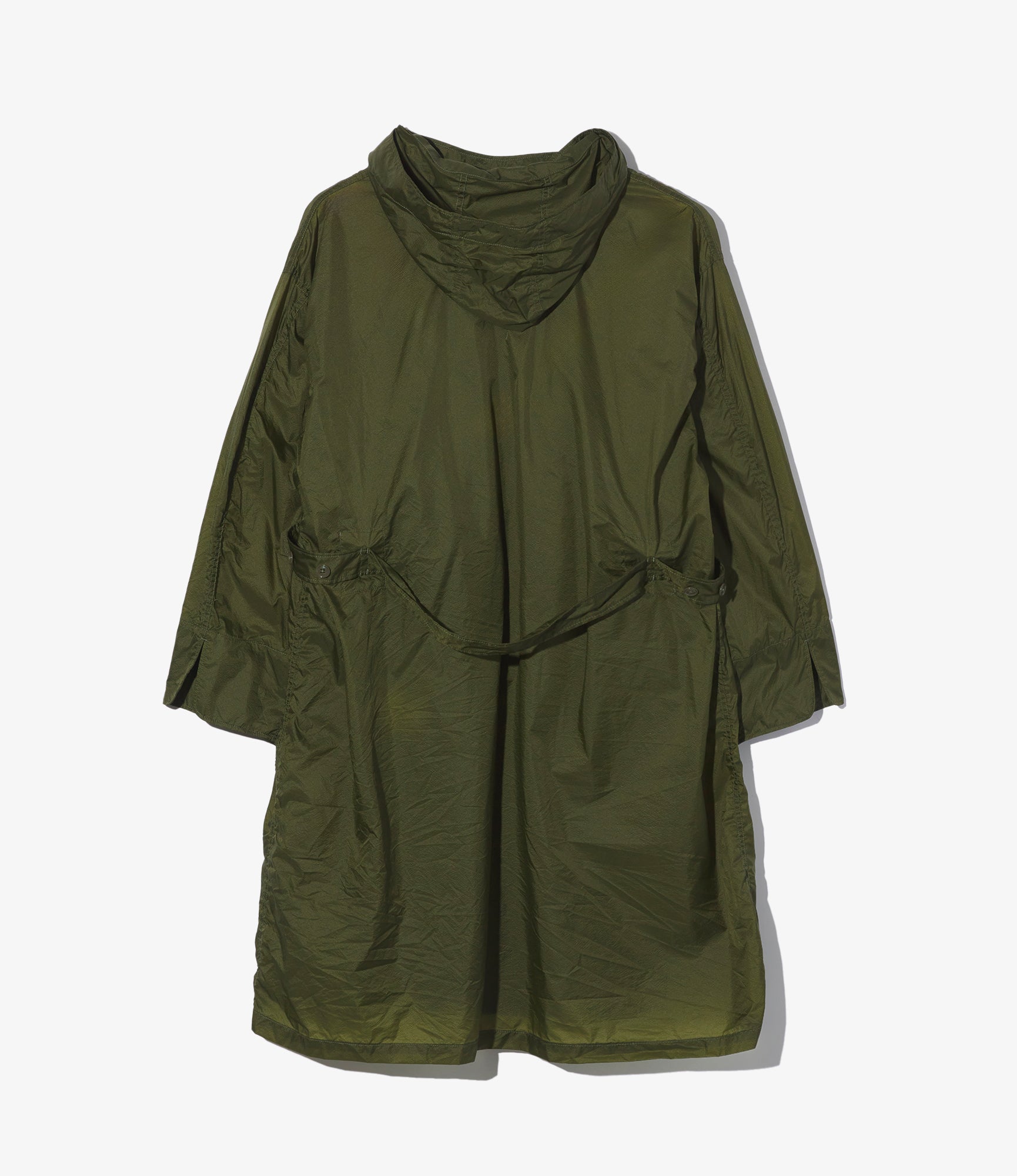 MG Coat – Olive Micro Ripstop Nylon