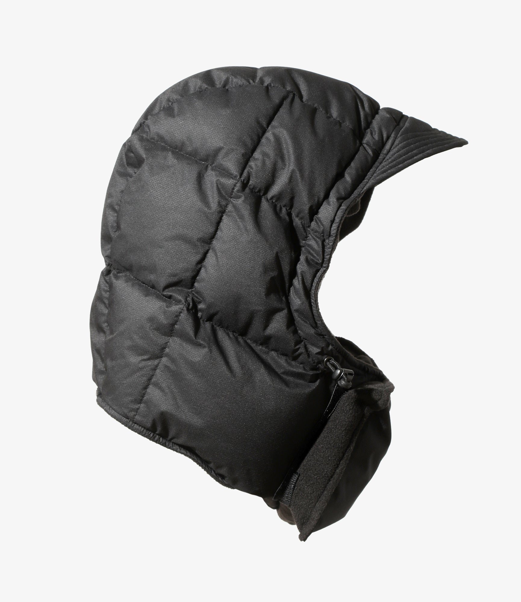 Down Hood – Black Ripstop Nylon