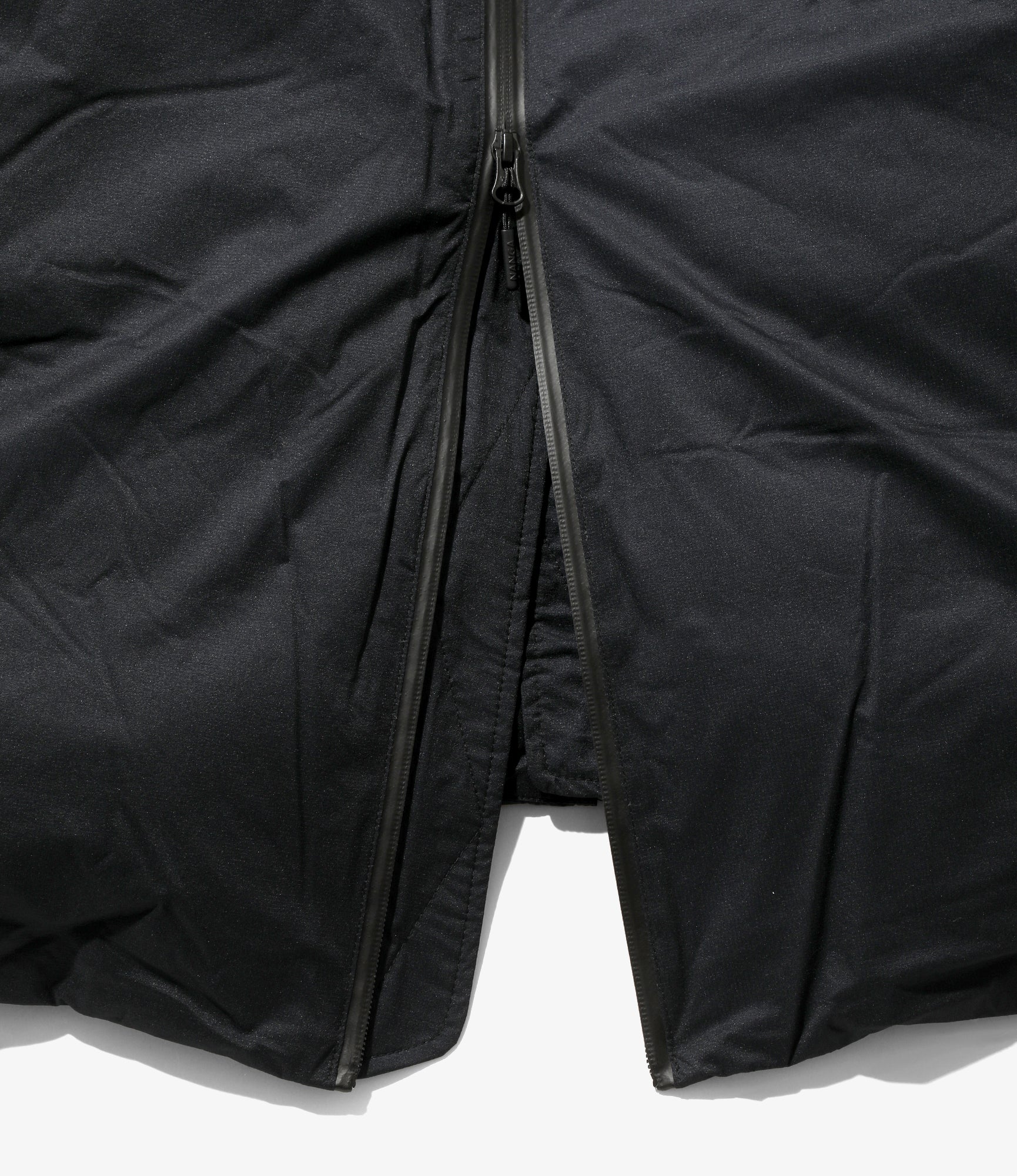 Down Zip Jacket – Dark Navy Ripstop Nylon