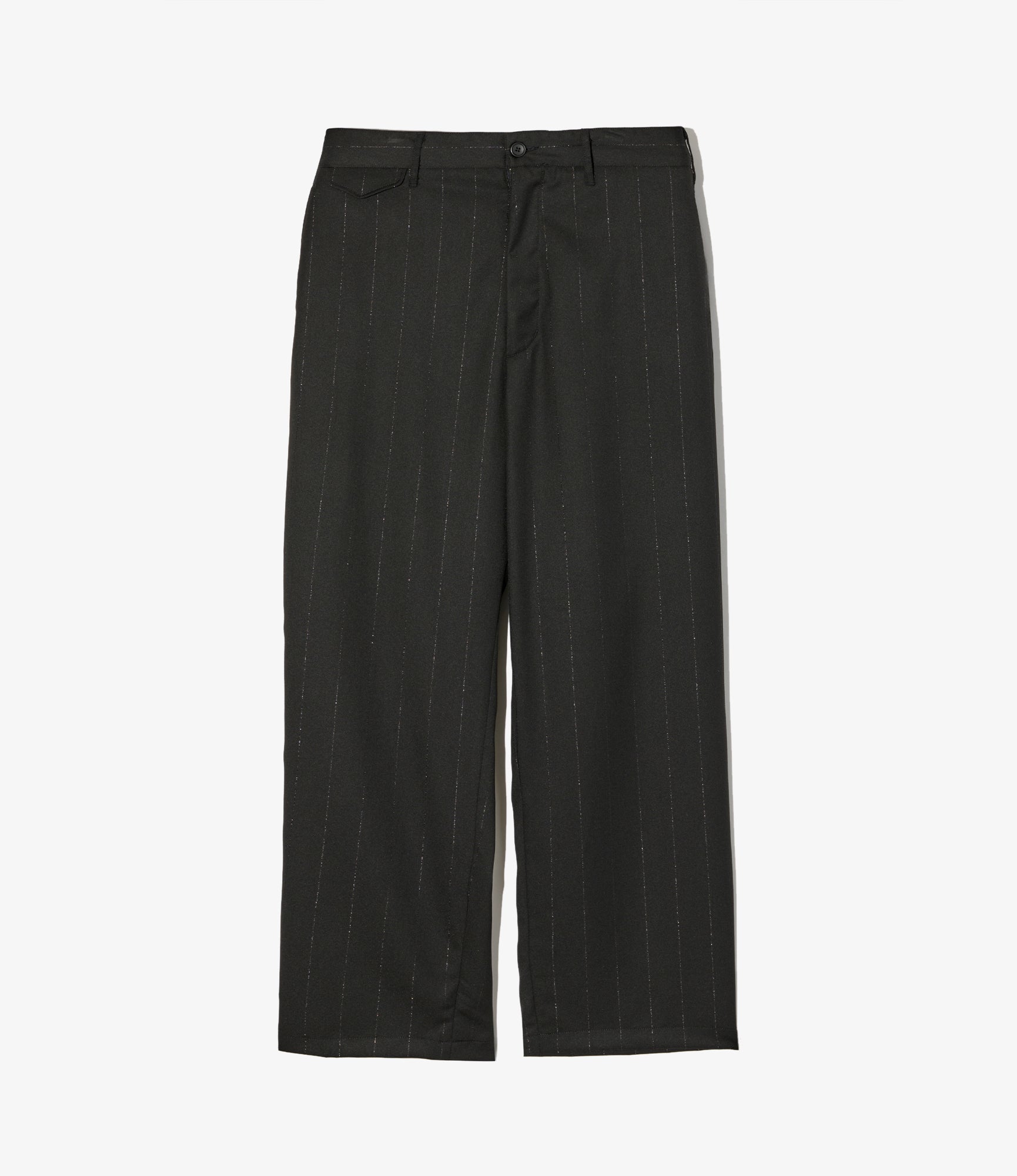 Officer Pant – Black Striped Lurex