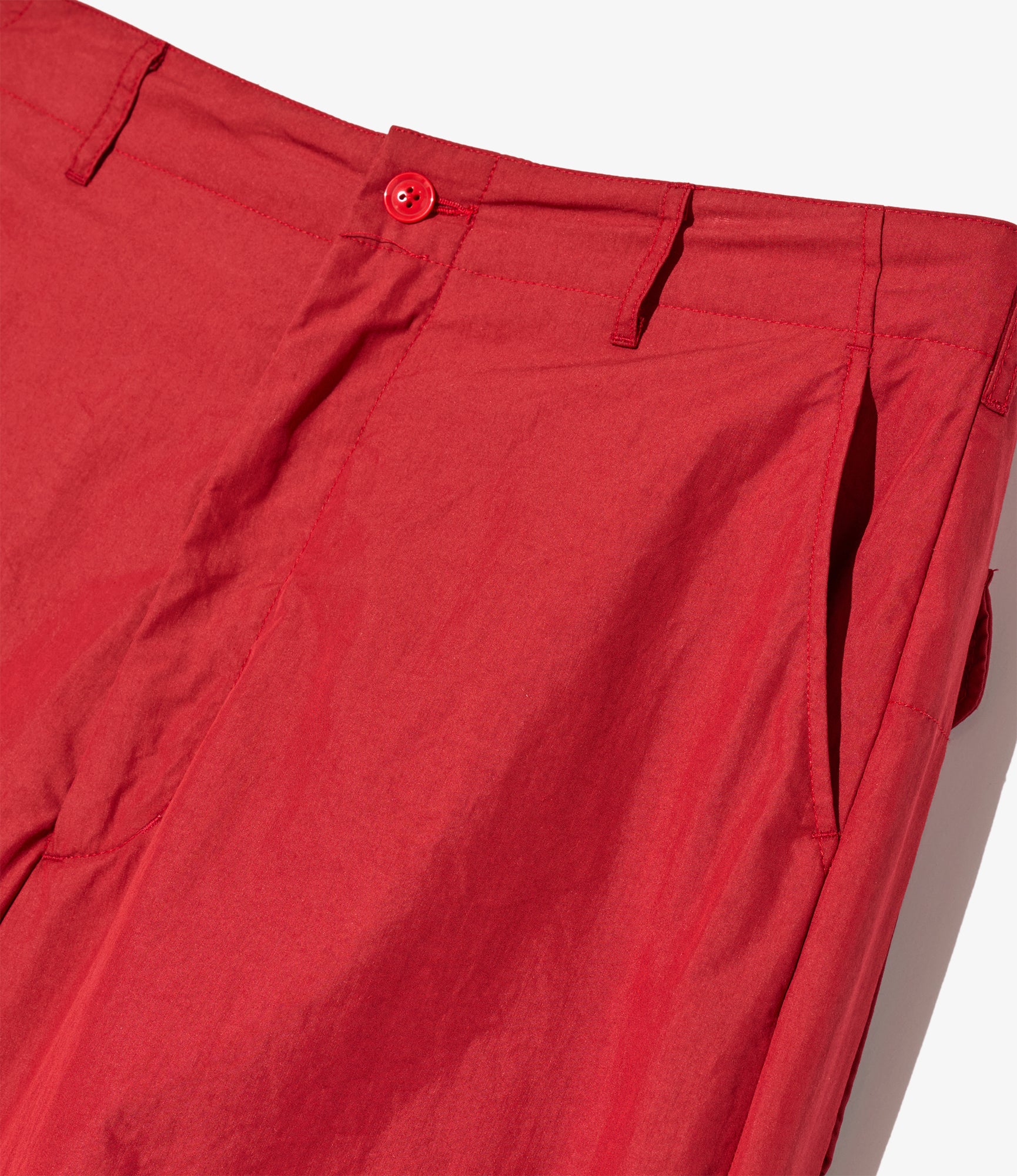 Over Pant – Red Lightweight Nyco Poplin