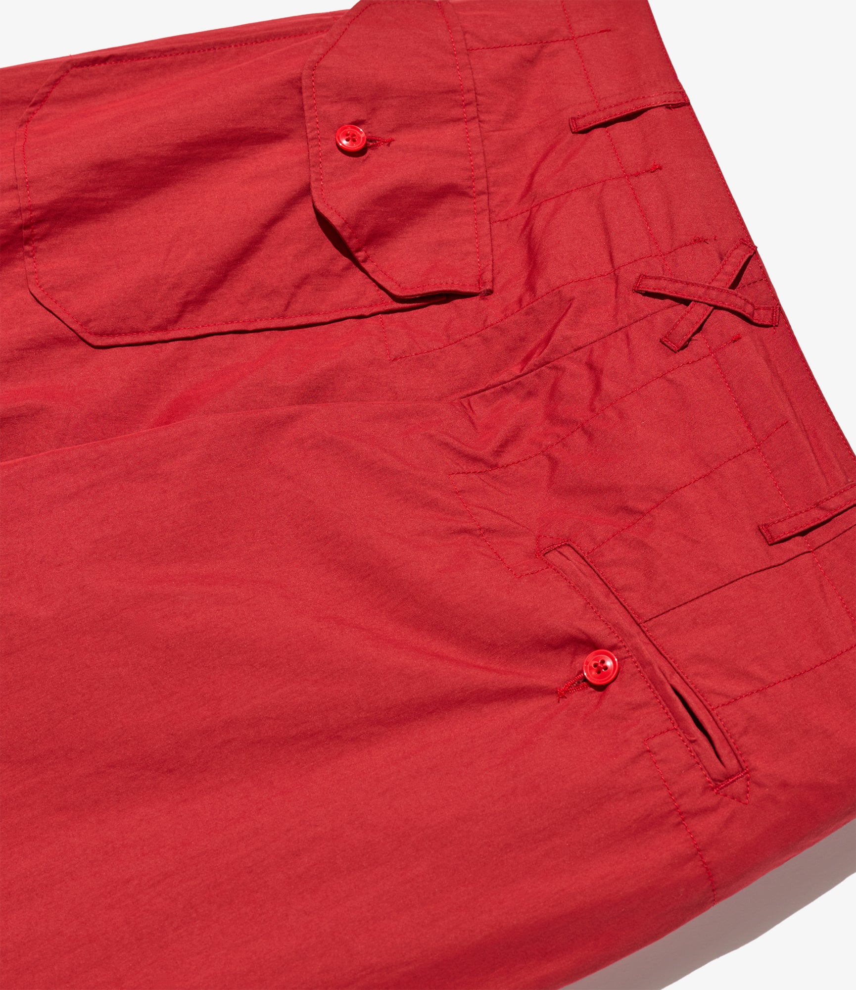 Over Pant – Red Lightweight Nyco Poplin