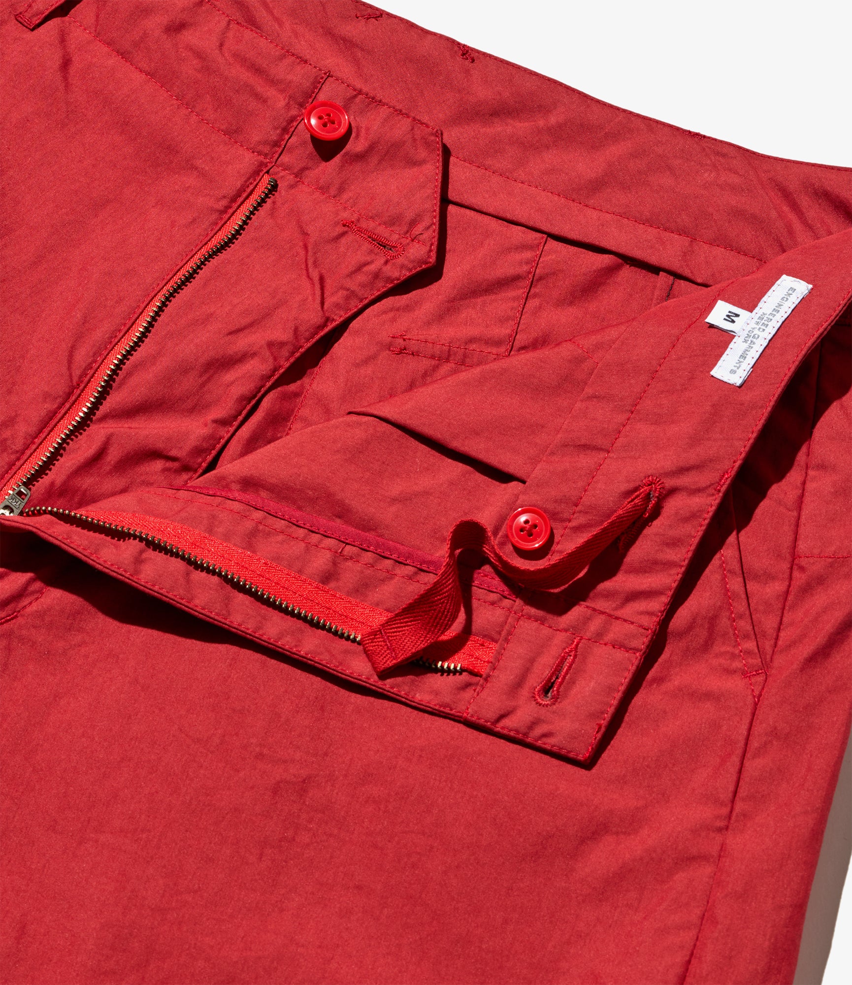 Over Pant – Red Lightweight Nyco Poplin
