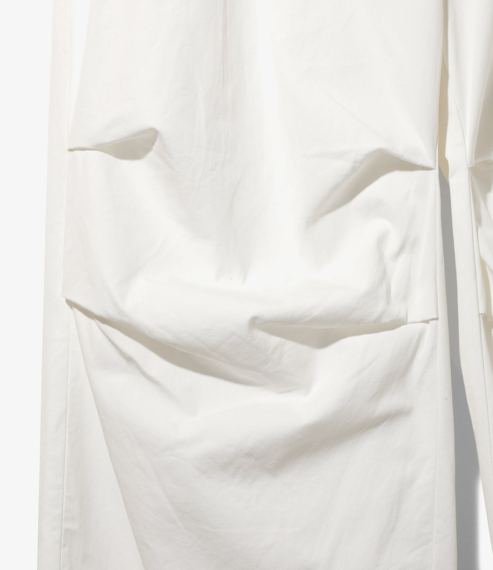 Over Pant – White Heavy Poplin