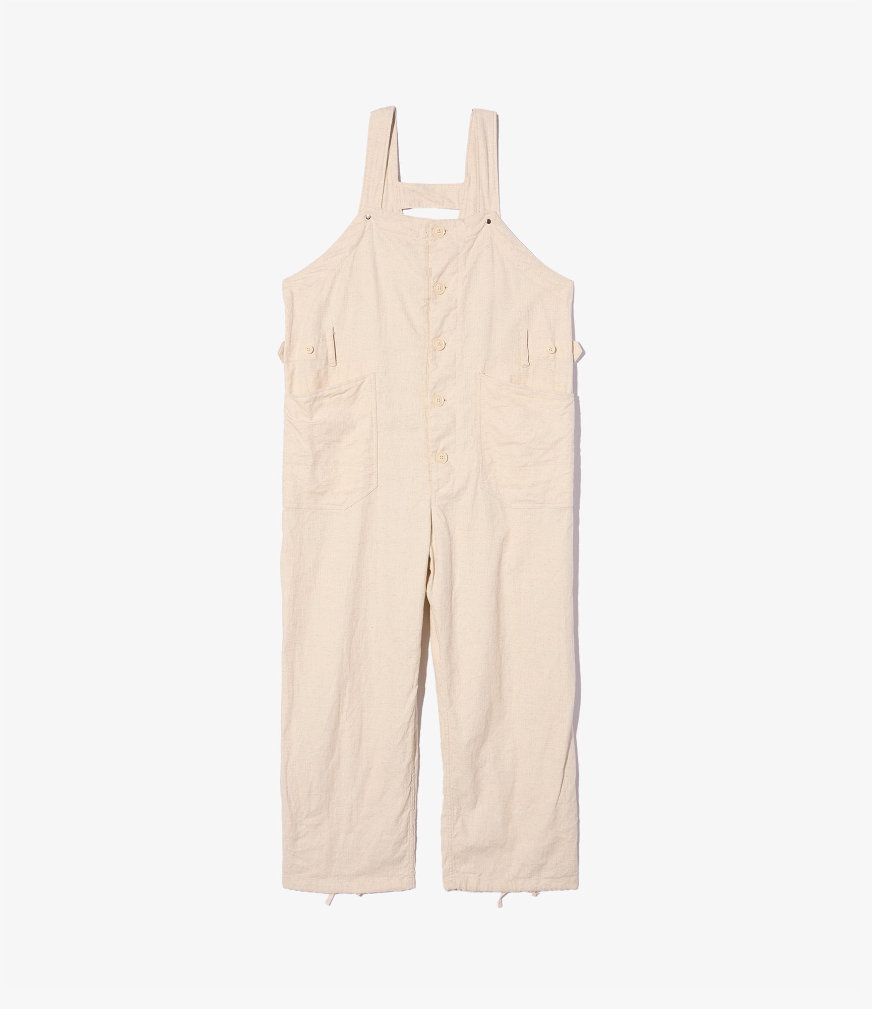 Overalls – Natural Cotton/Linen Java Cloth
