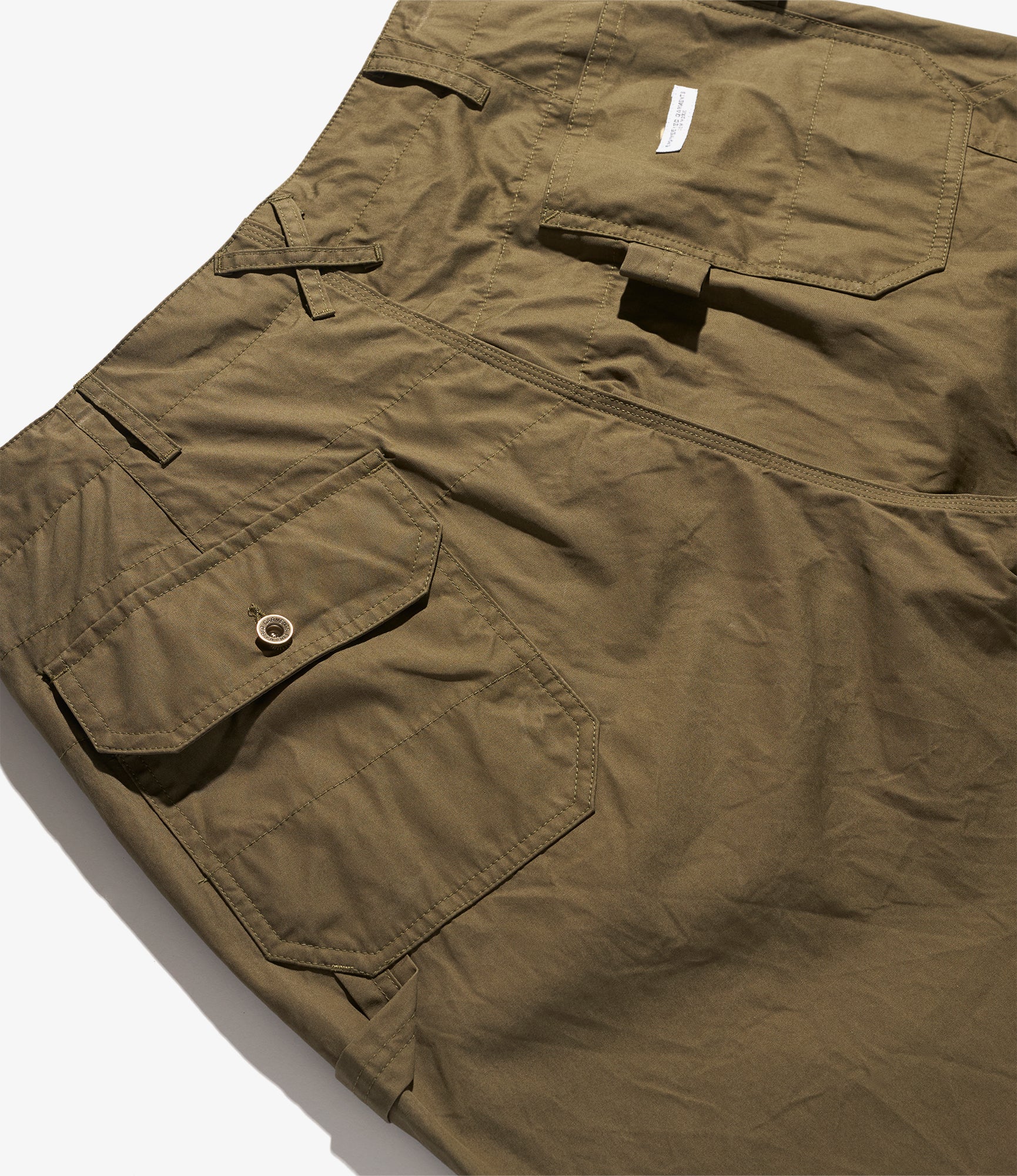 Painter Pant – Olive Coated Cotton Cloth