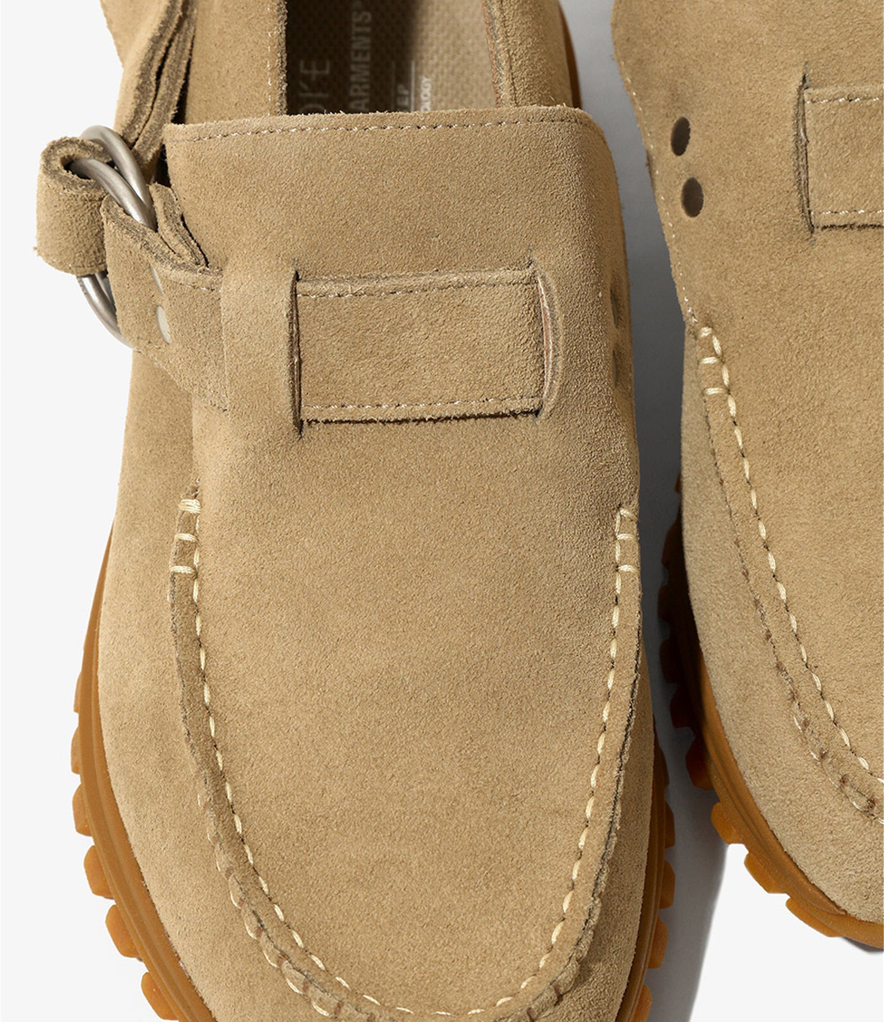 Ring Moc – Tan Suede