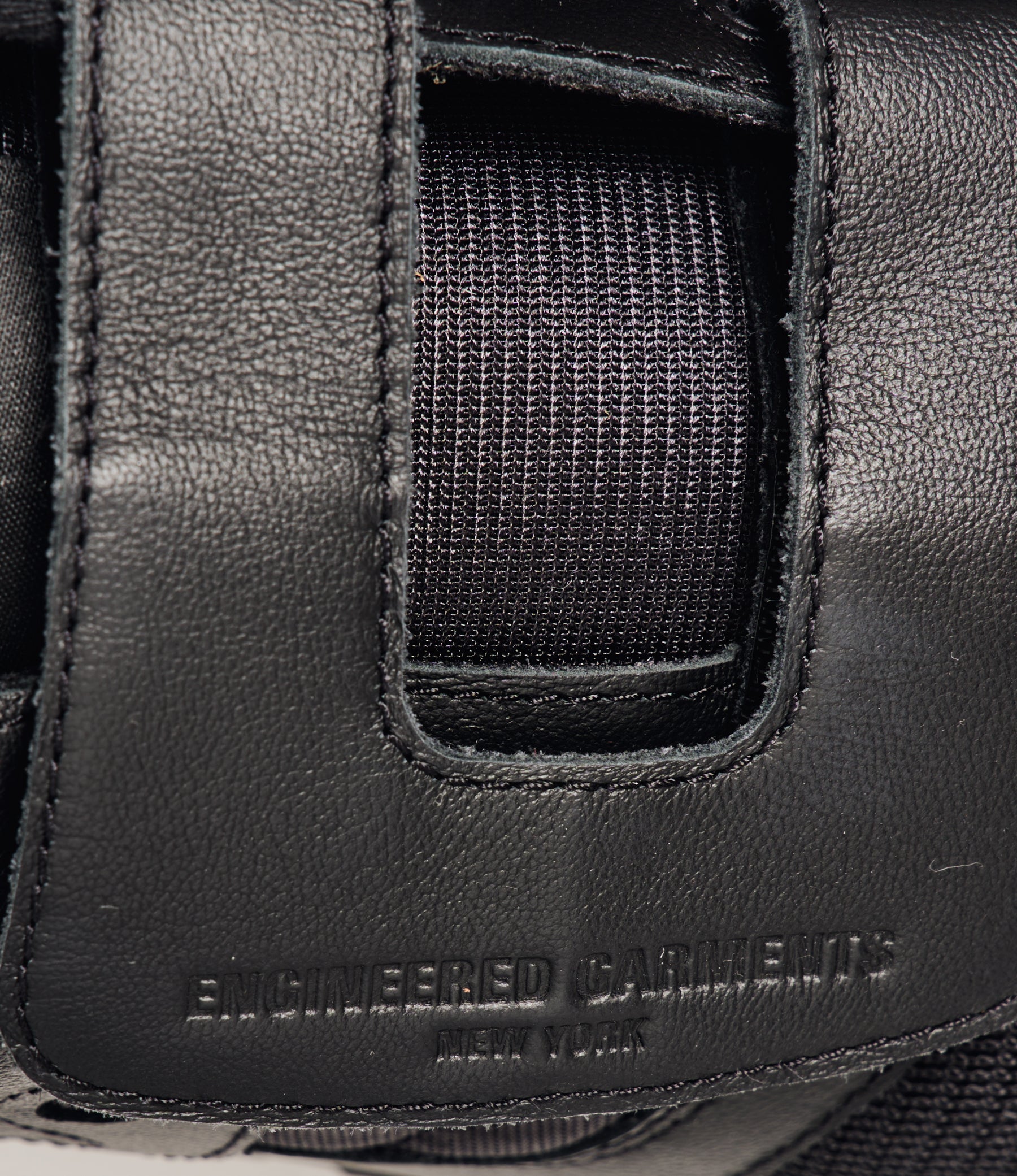 Shadow Original Velcro – Black Leather