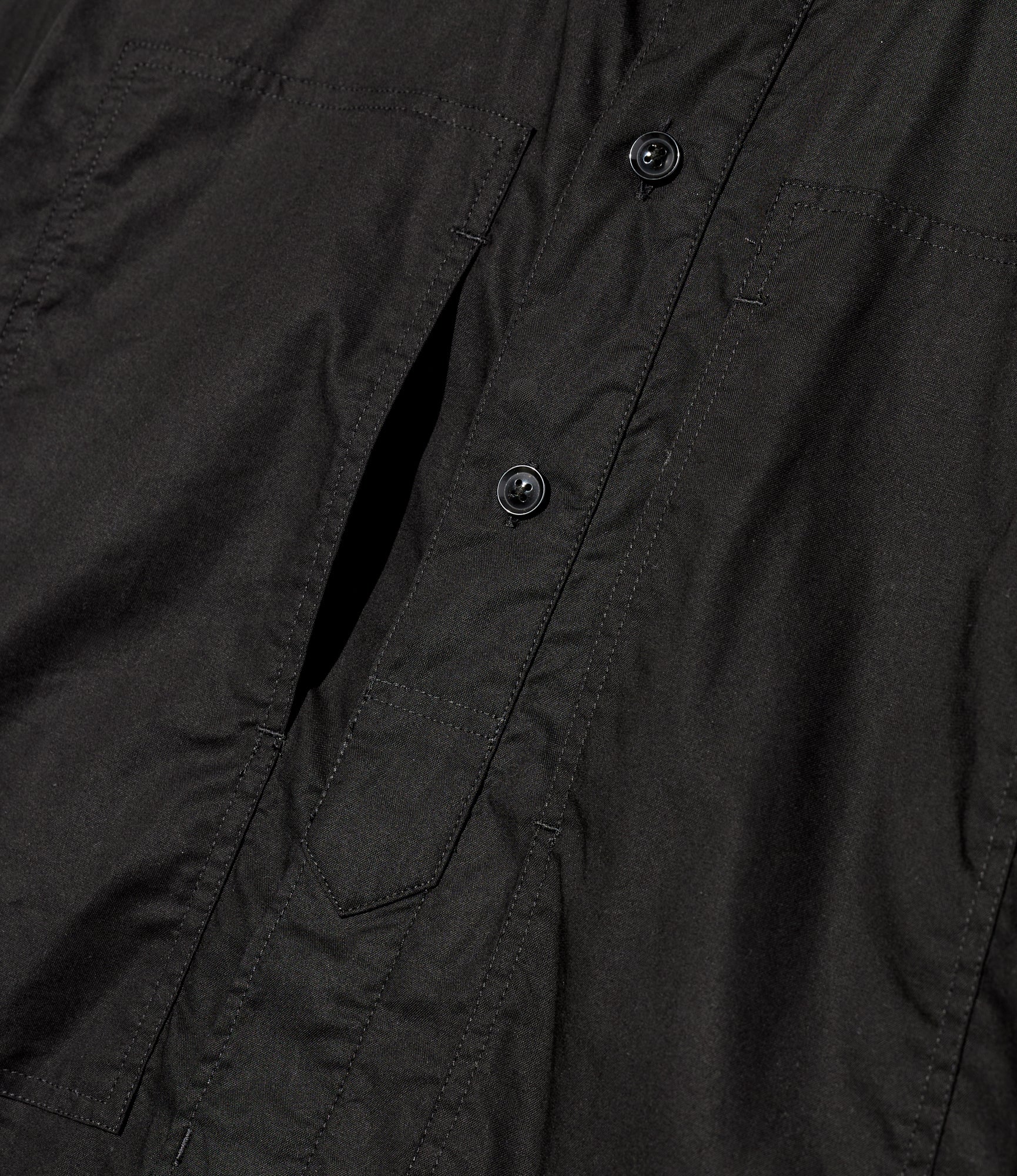 Army Shirt – Black Kona Cotton