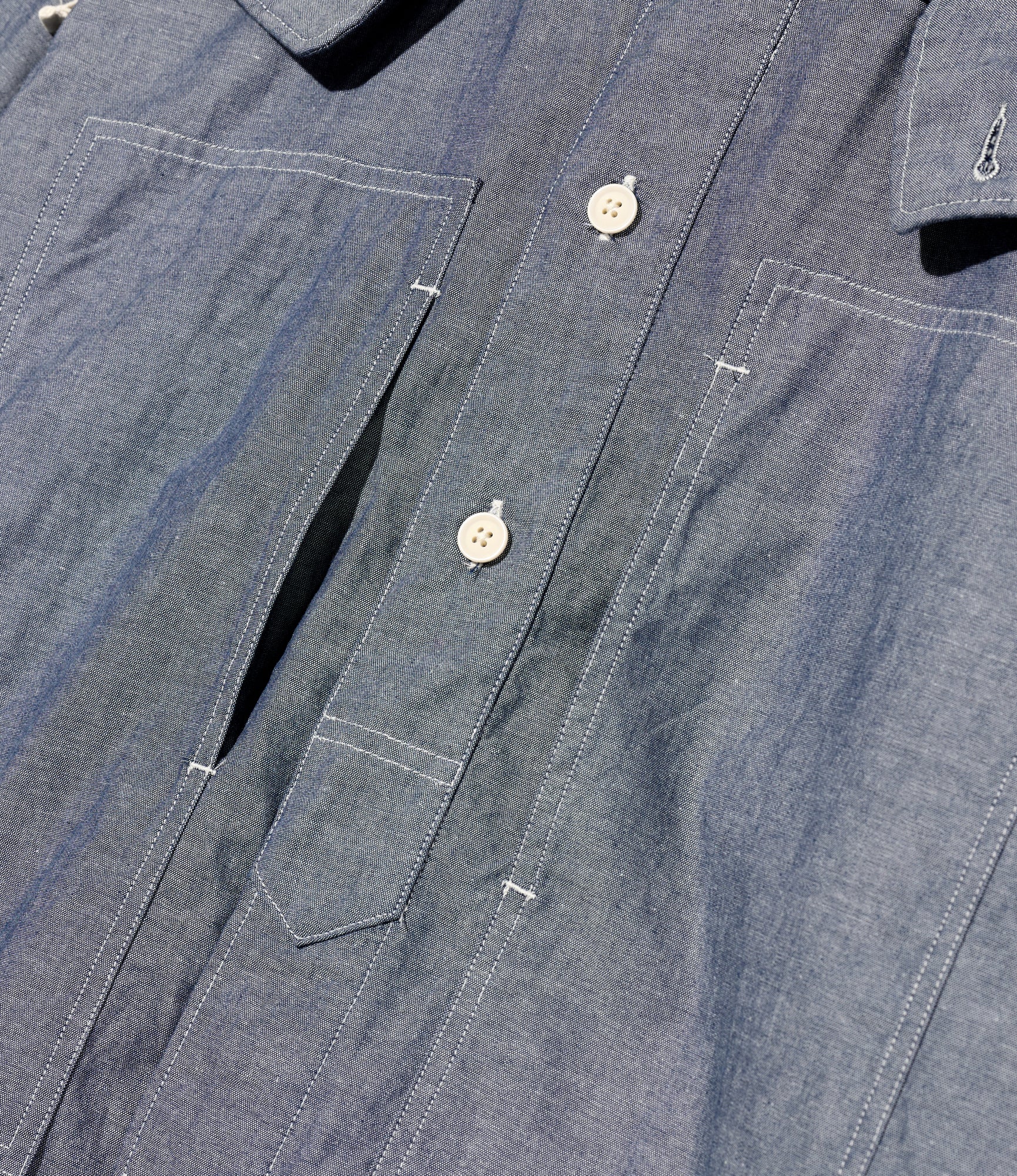 Army Shirt – Indigo Chambray