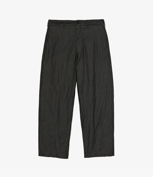Chino Pant – Charcoal Heavy Oxford Cloth | Workaday | Nepenthes London