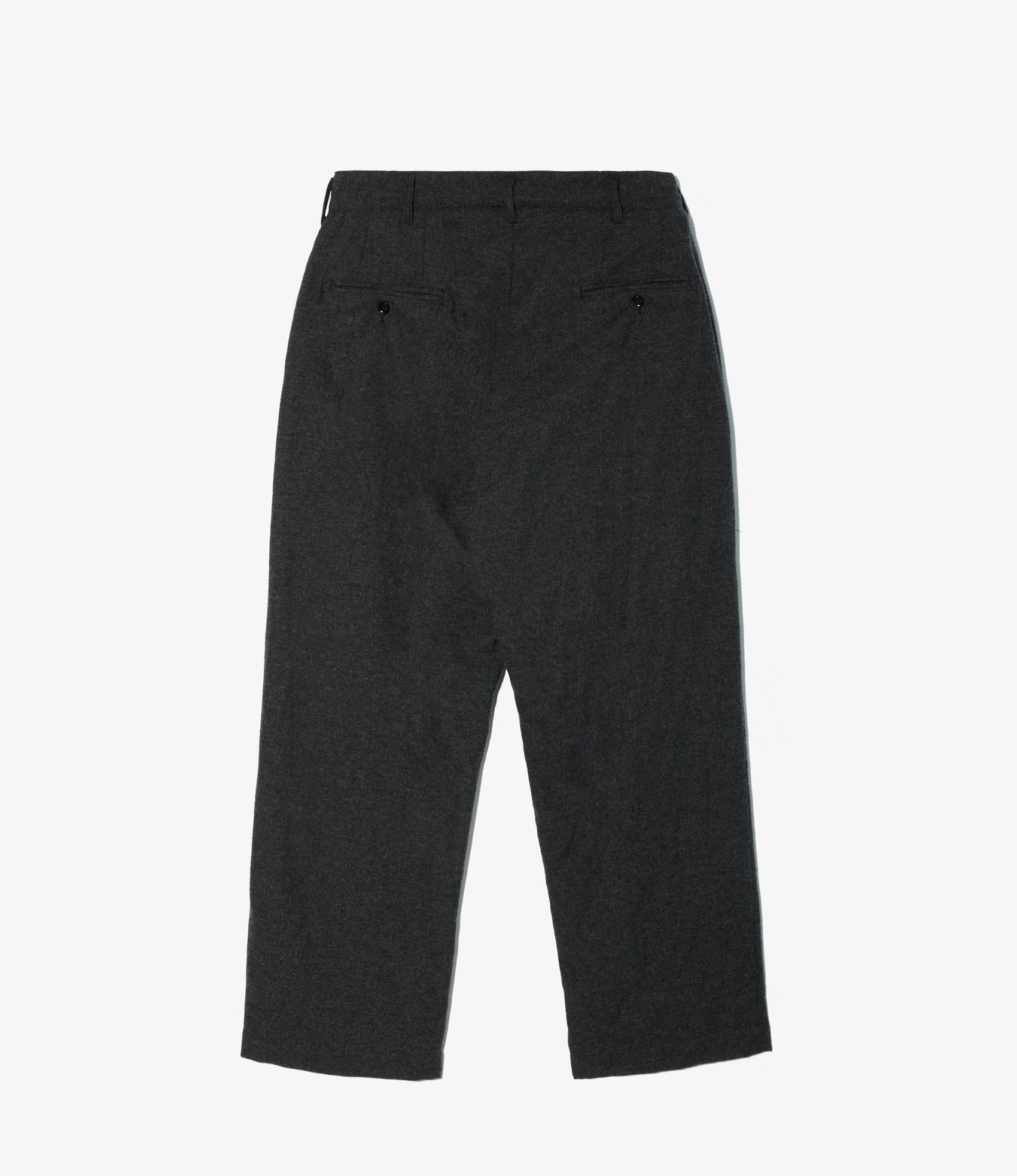 Chino Pant – Charcoal Worsted Wool Flannel