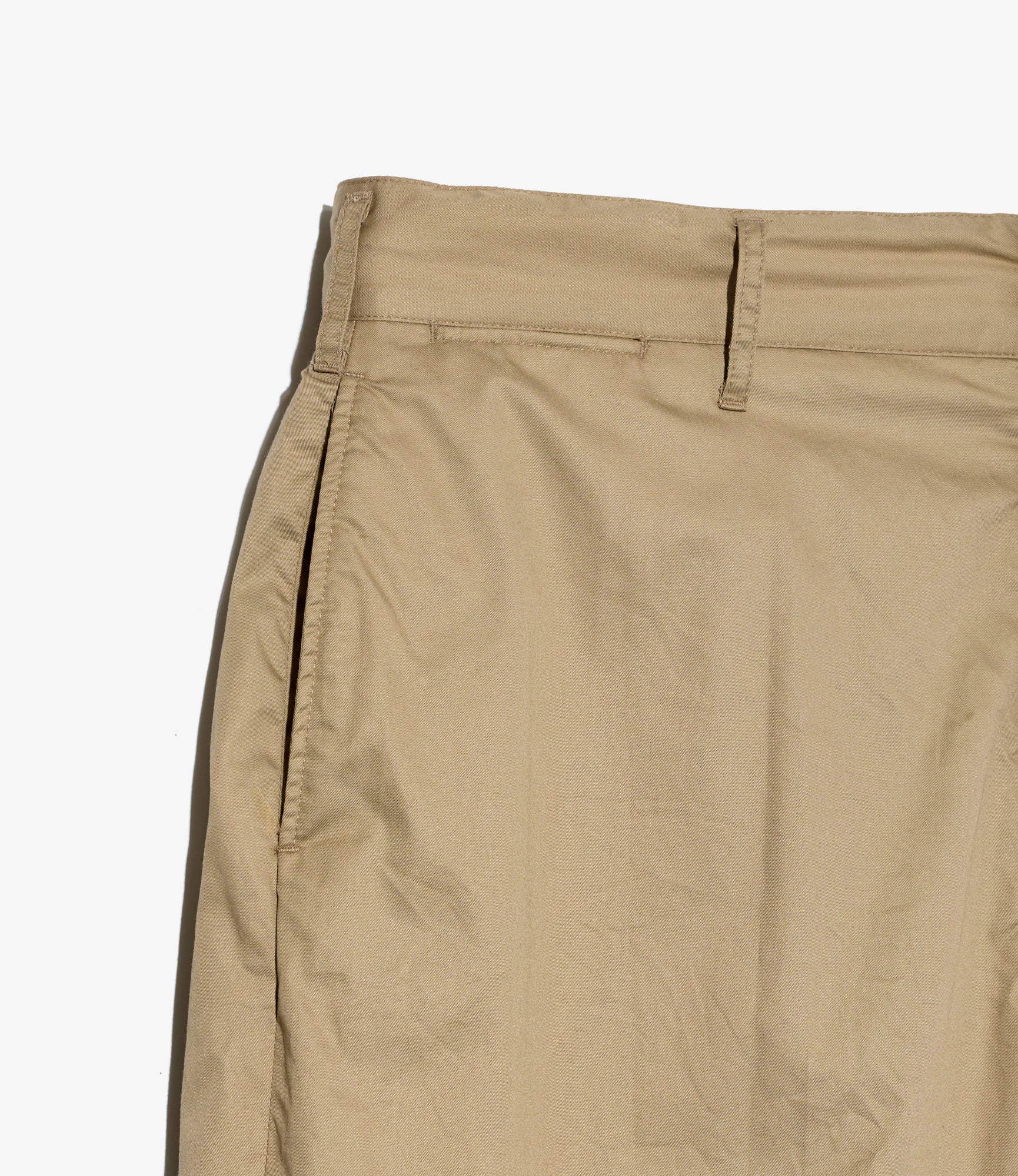 Chino Pant – Khaki High Count Twill