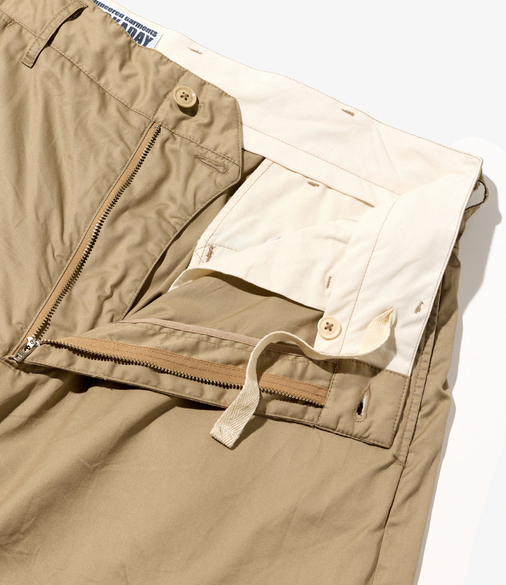 Chino Pant – Khaki High Count Twill