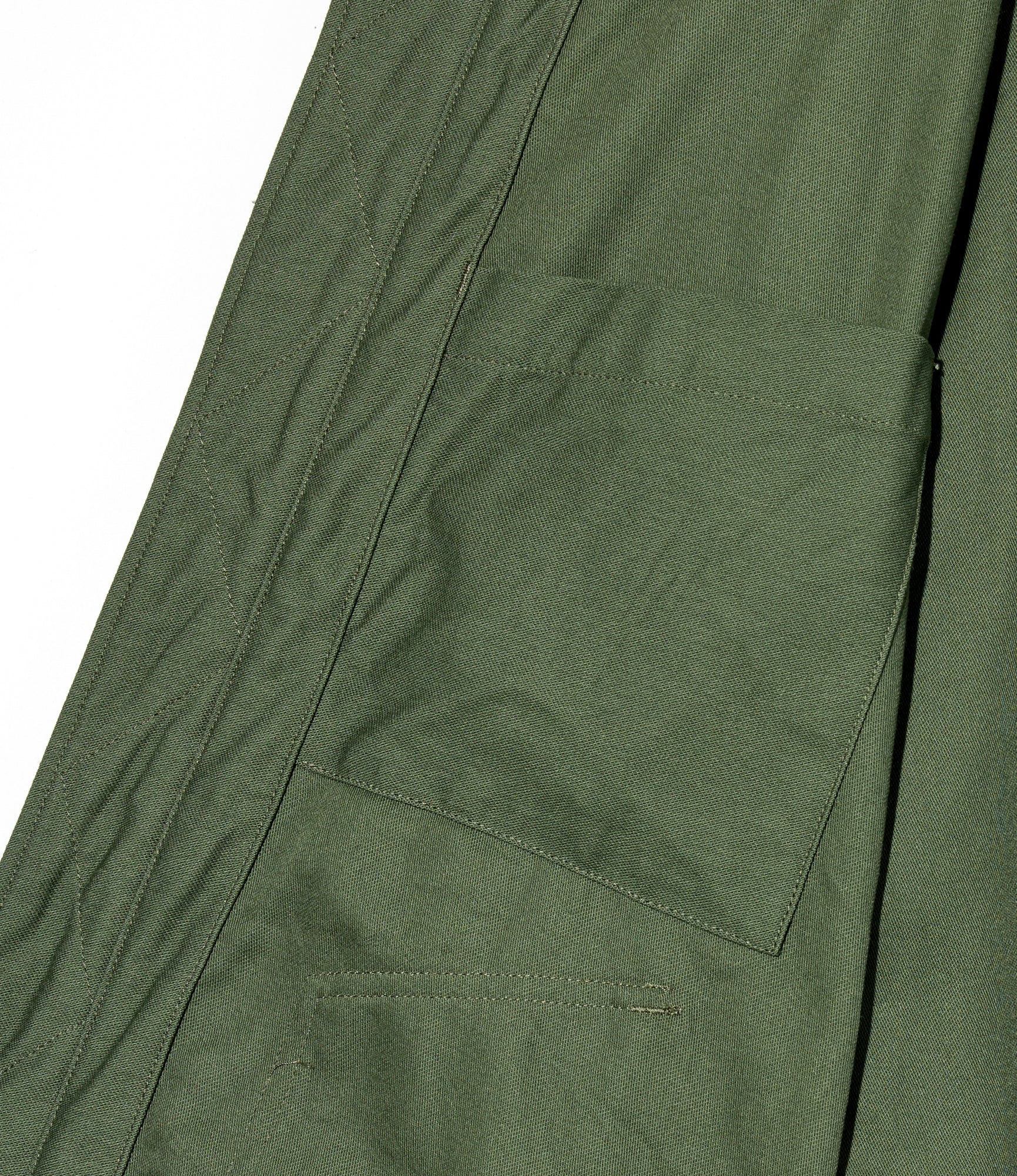 Deck Parka – Olive Reversed Sateen