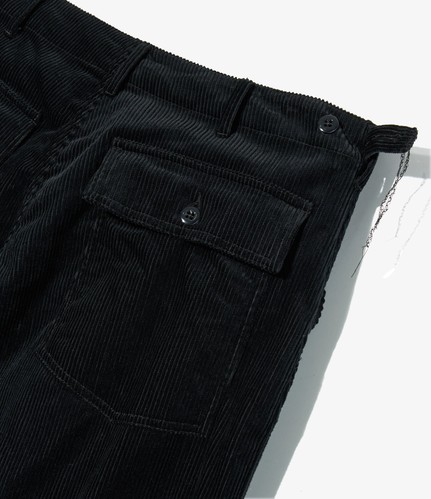 Fatigue Pant – Black 8W Corduroy