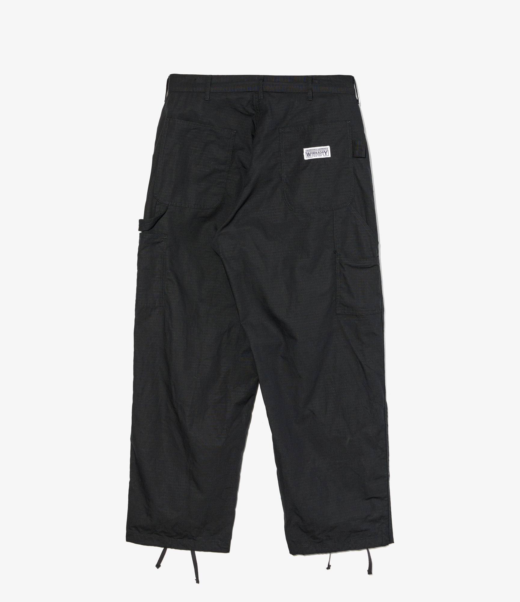 Painter Pant – Black Ripstop Cotton