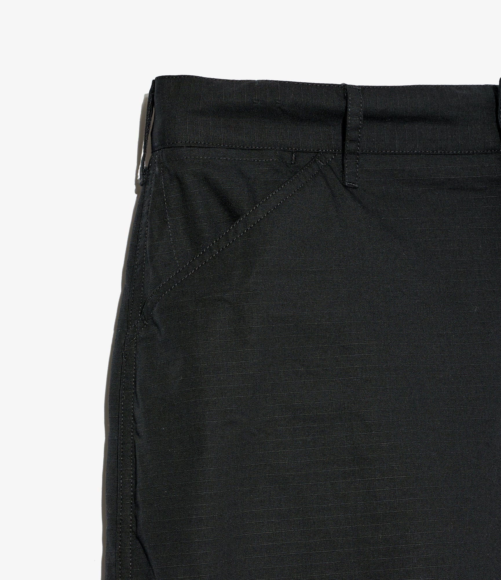Painter Pant – Black Ripstop Cotton