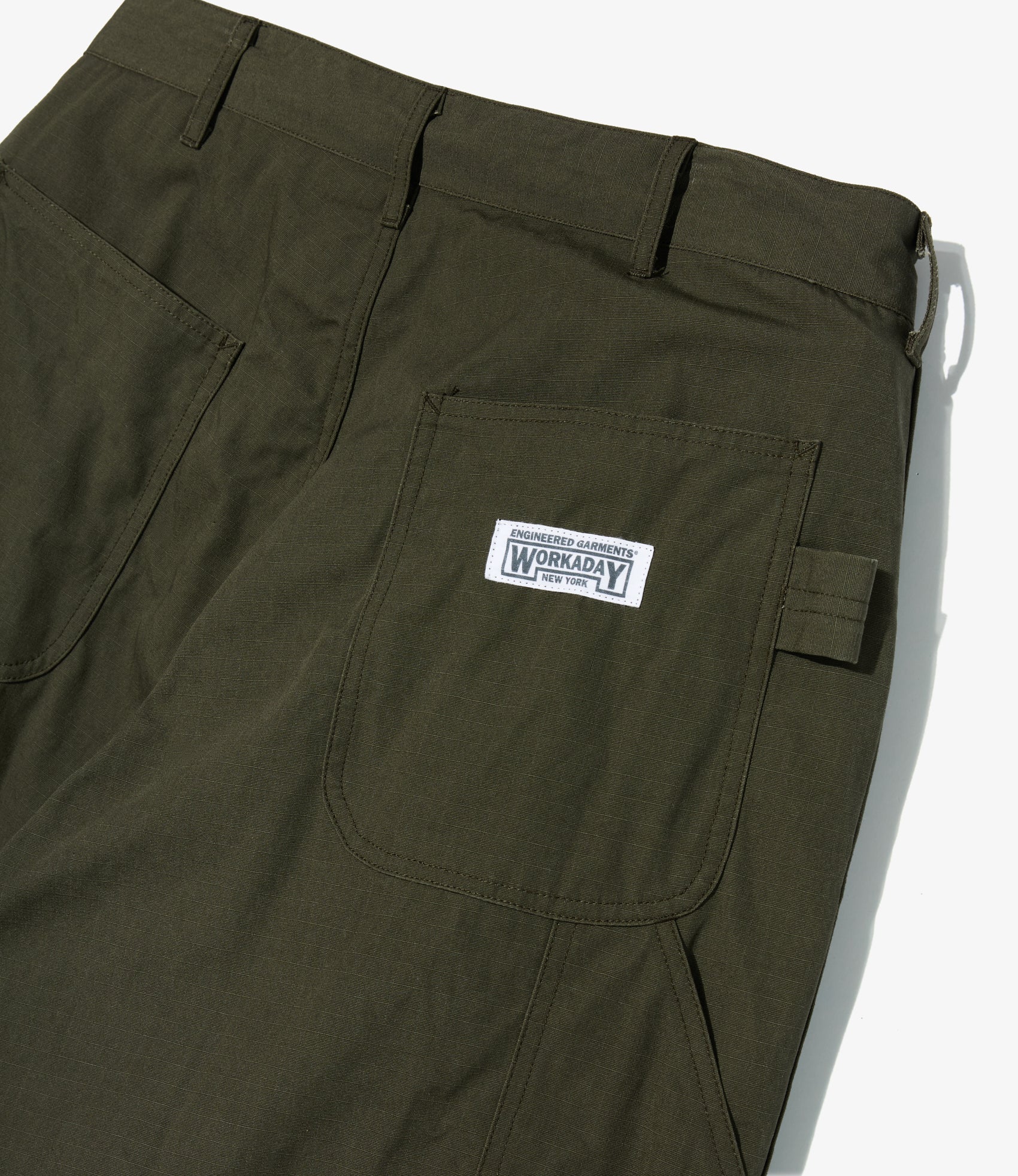 Painter Pant – Olive Heavyweight Ripstop Cotton