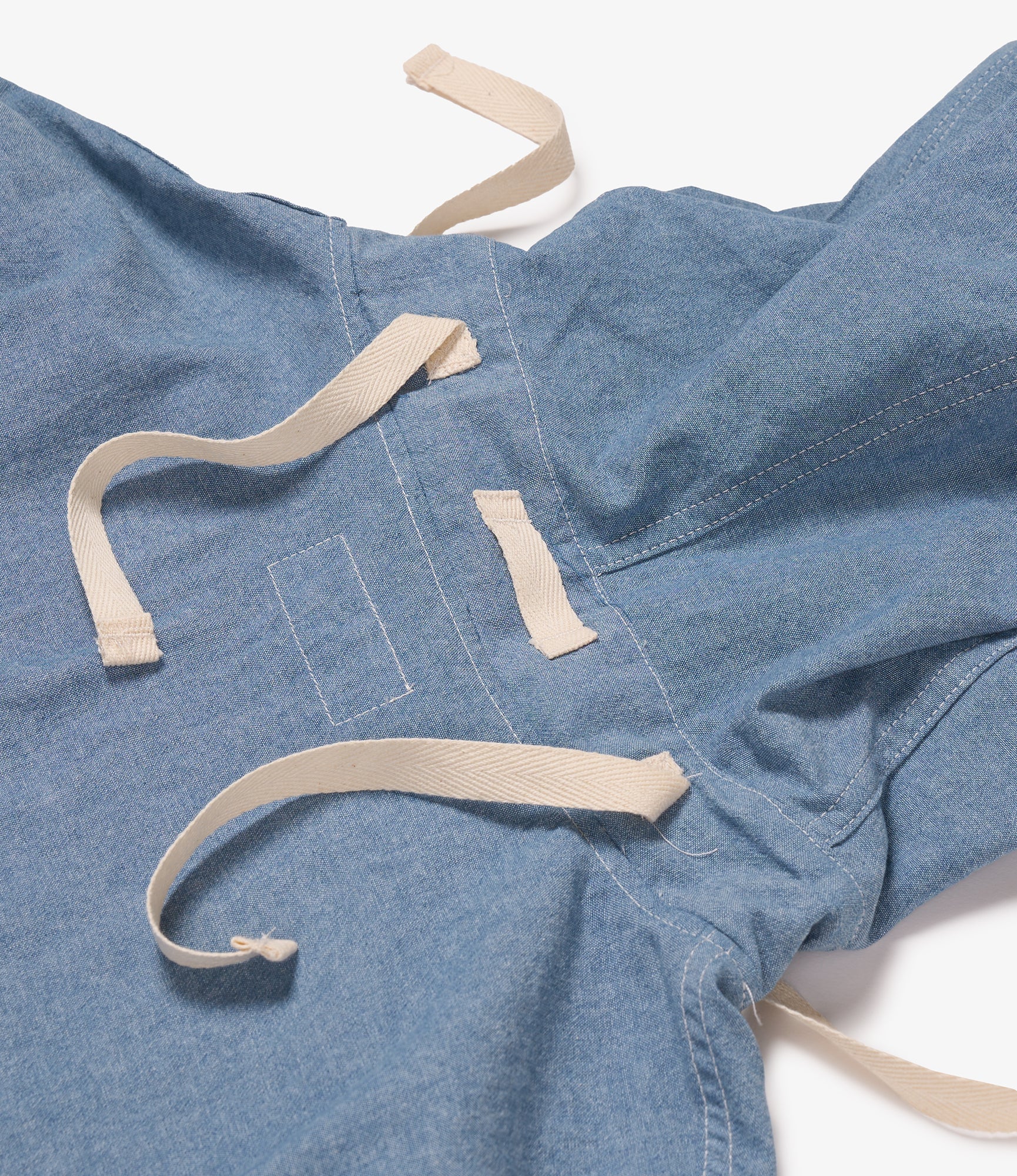 Engineered Garments Workaday Salvage Smock – Lt.Blue 4.5oz Cotton Chambray