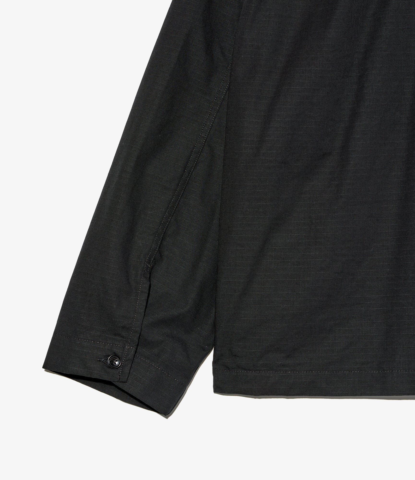 Sea Bees Jacket – Black Cotton Ripstop