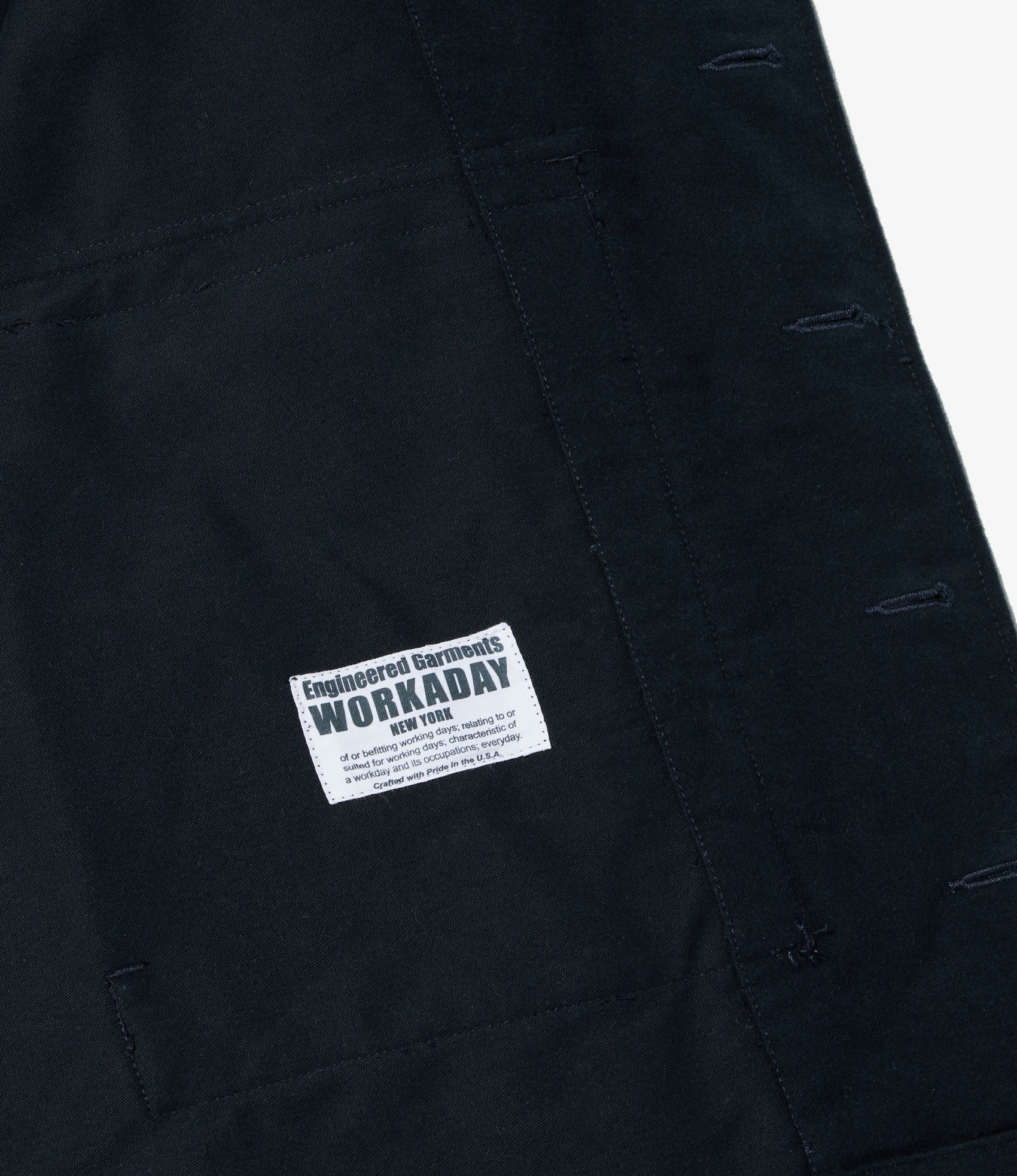 Sea Bees Jacket – Dark Navy Moleskin