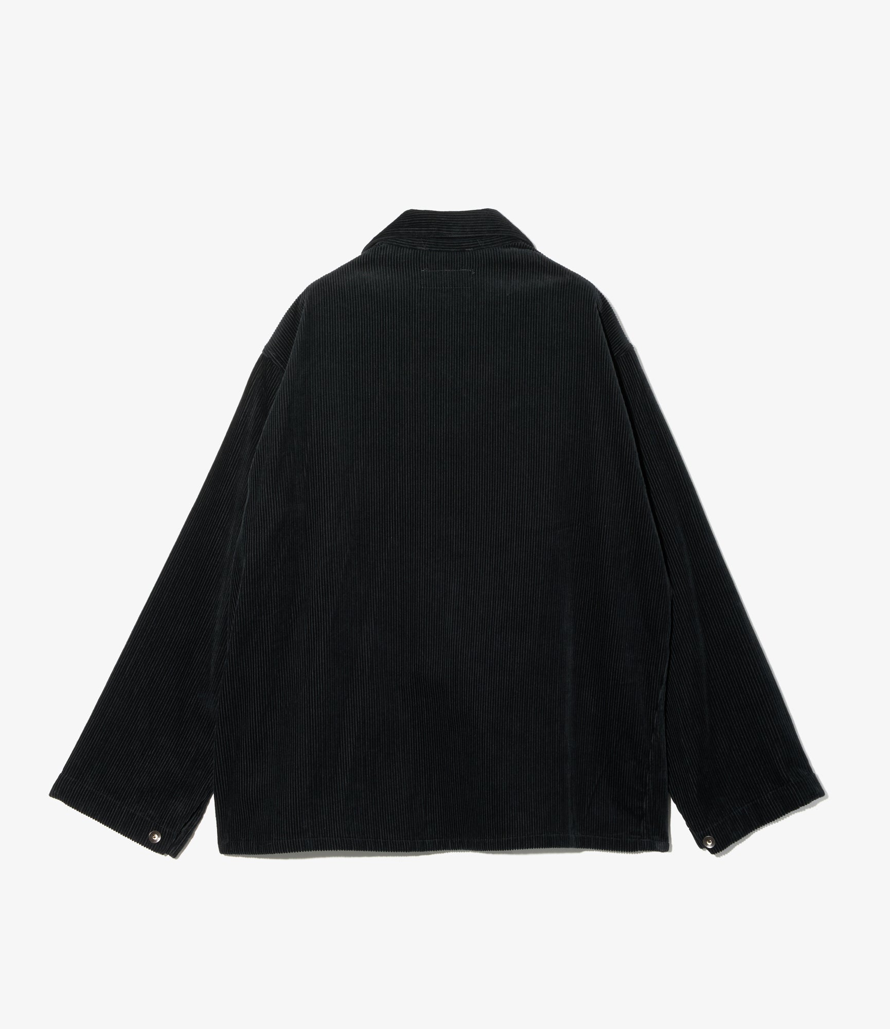 Utility Jacket – Black 8W Corduroy