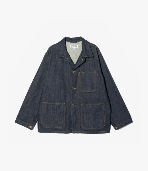 Utility Jacket – 12oz Cone Denim | Workaday by Engineered Garments
