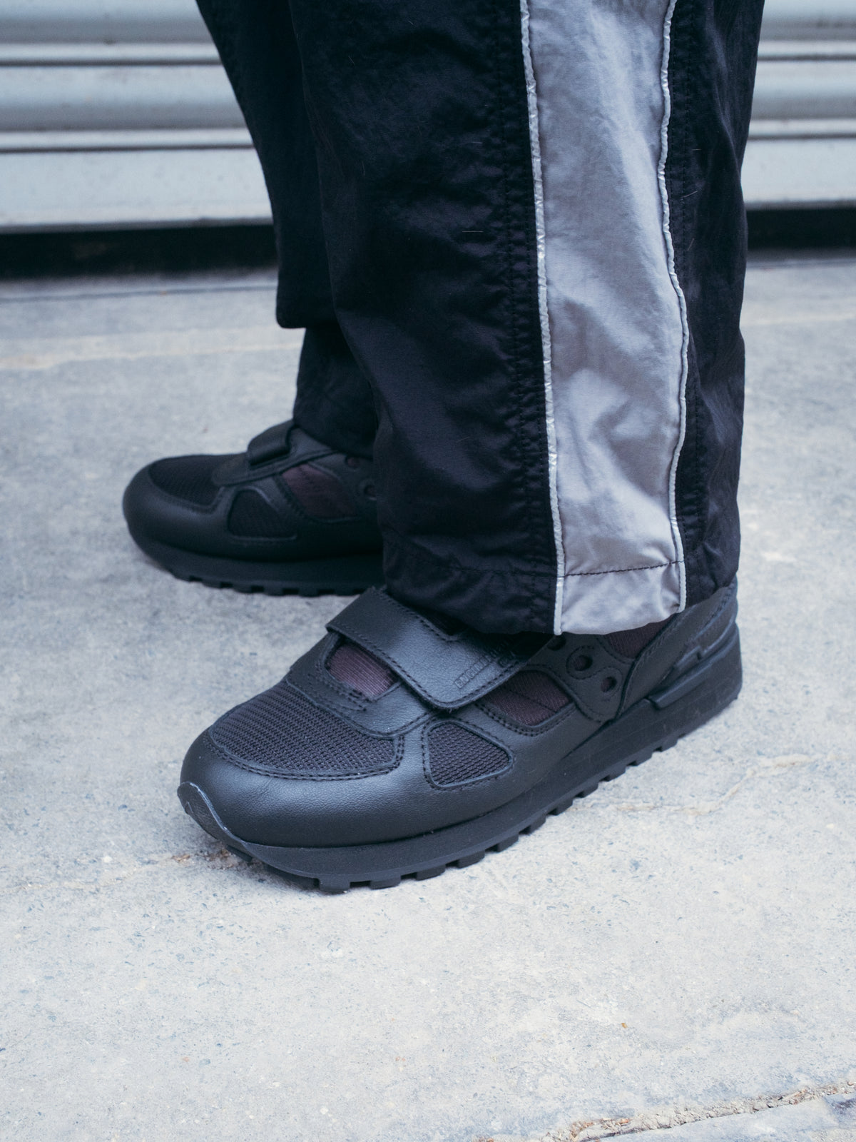 Shadow Original Wingtip – Black | Engineered Garments × Saucony ...