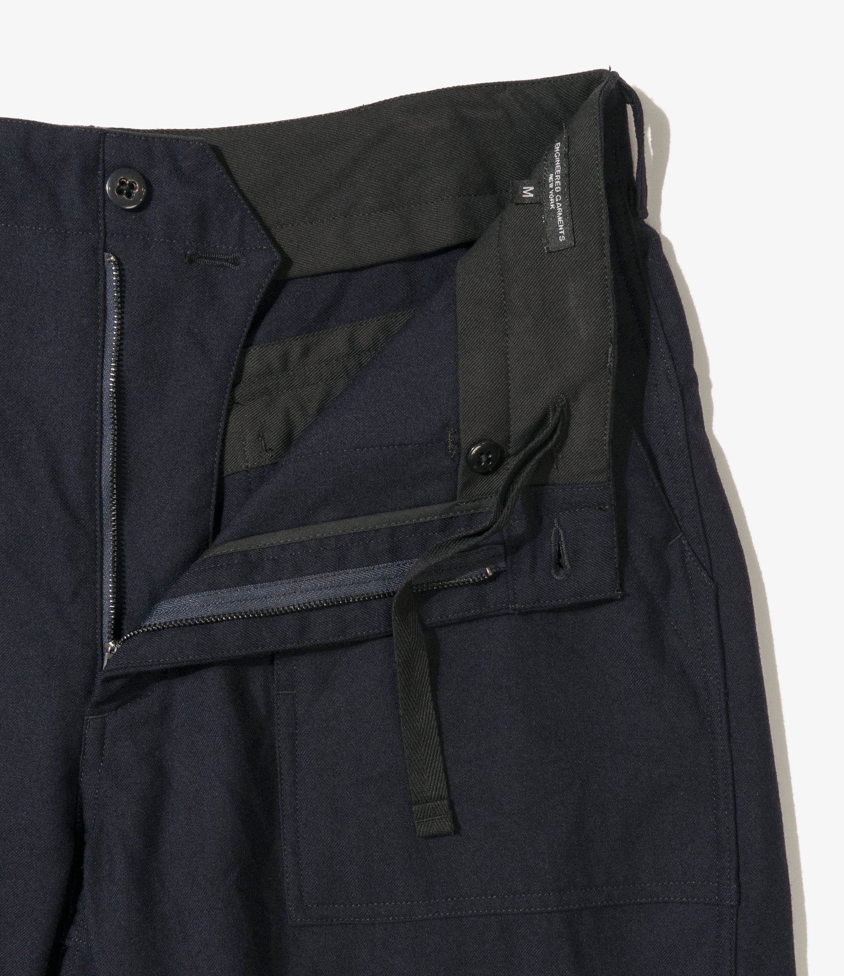 Fatigue Pant – Dark Navy Wool Uniform Serge