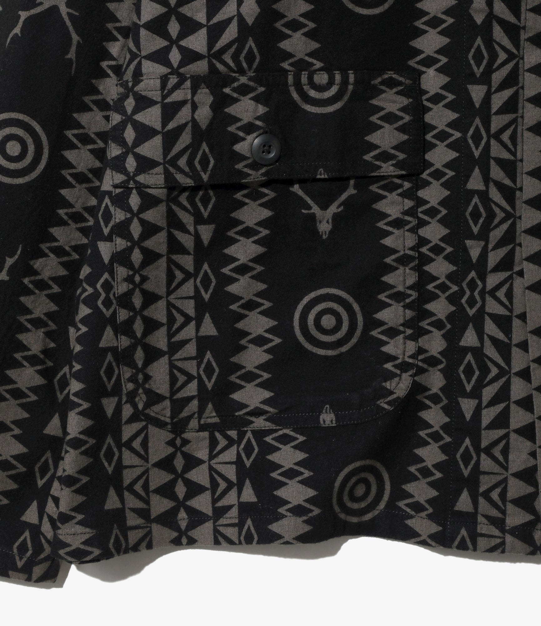 Flannel Hunting Shirt – Skull & Target Print