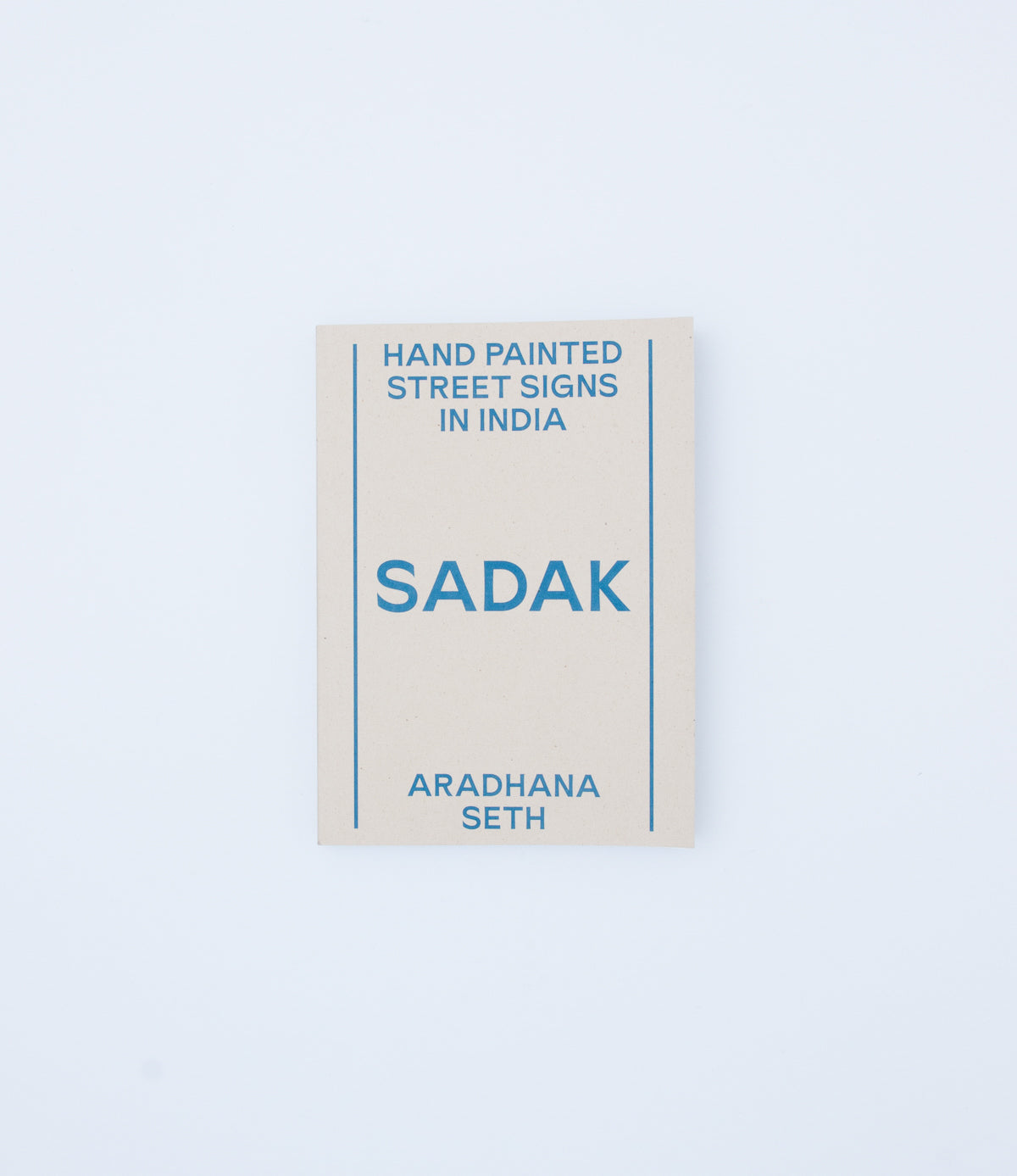 SADAK. Hand painted street signs in India. - Aradhana Seth