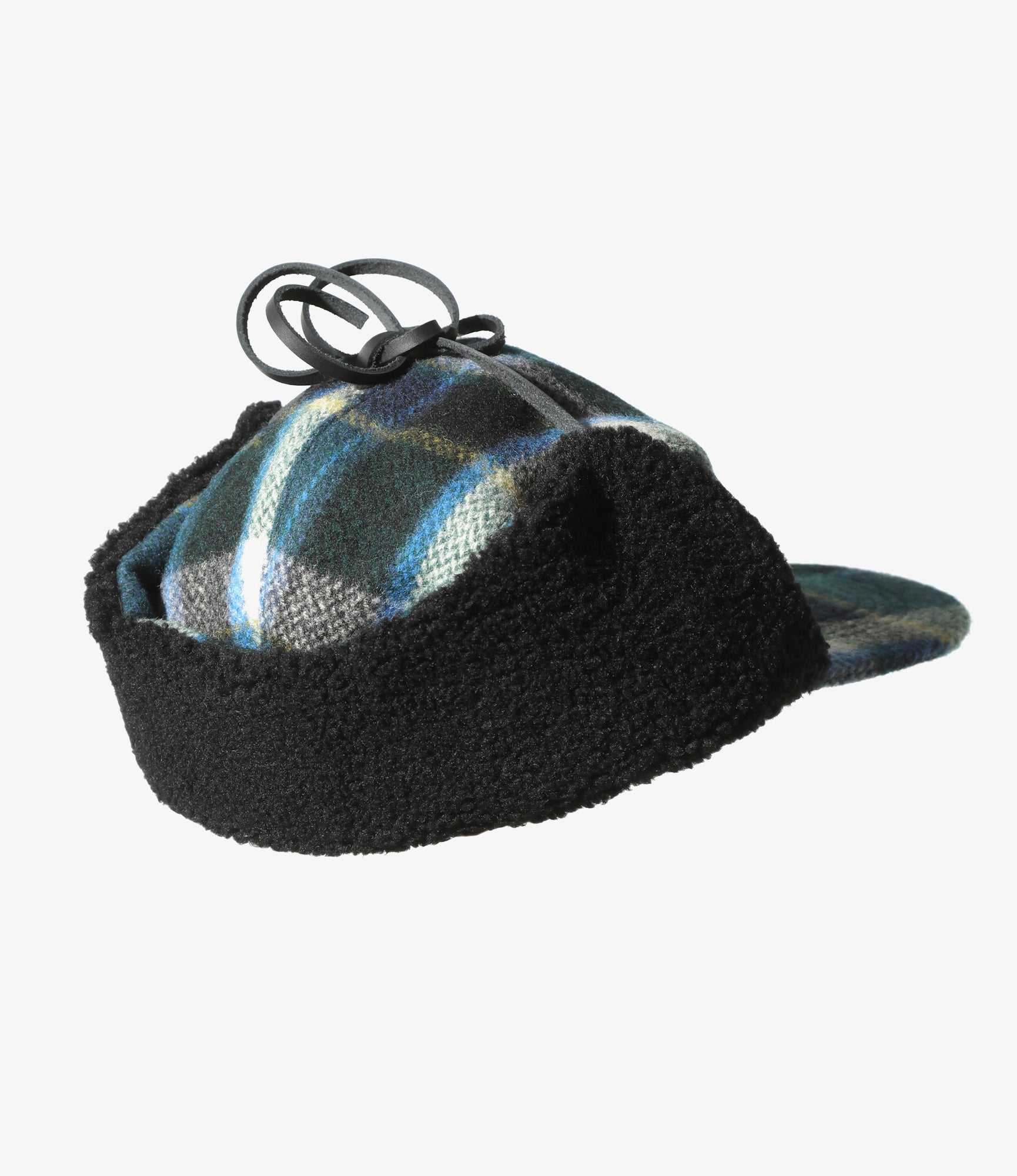 Hunting Cap – Wool Melton Plaid