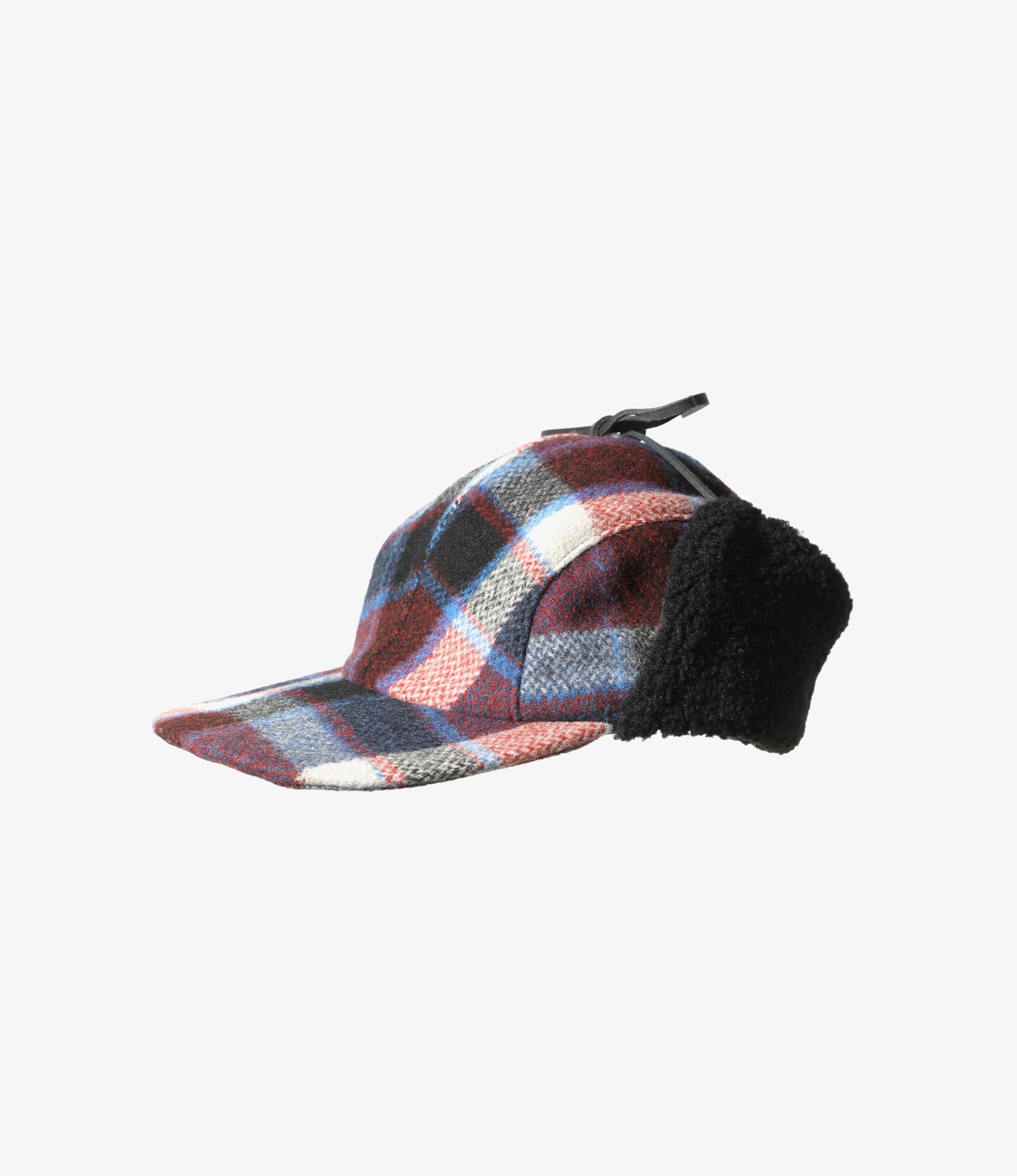 Hunting Cap – Wool Melton Plaid