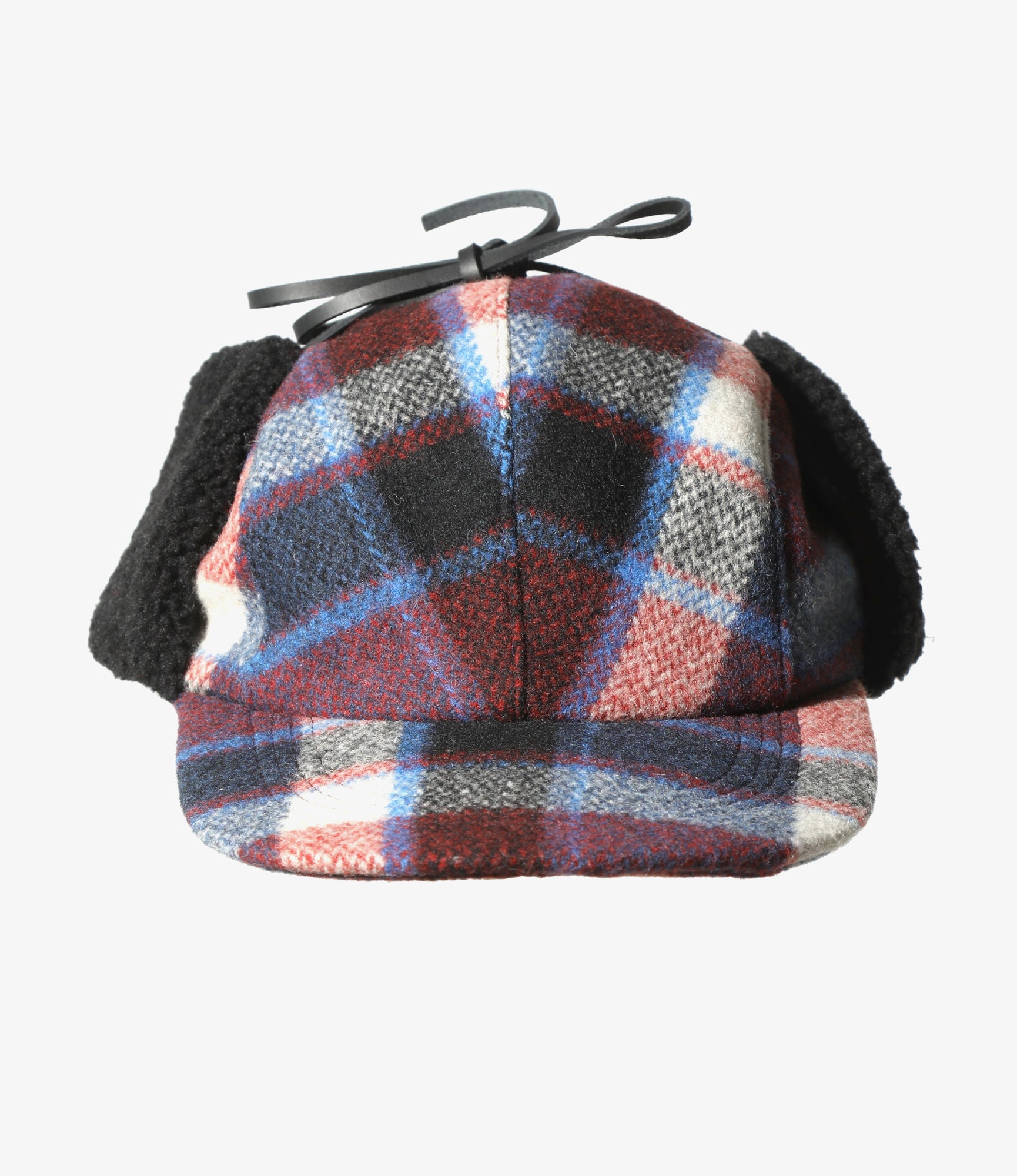 Hunting Cap – Wool Melton Plaid