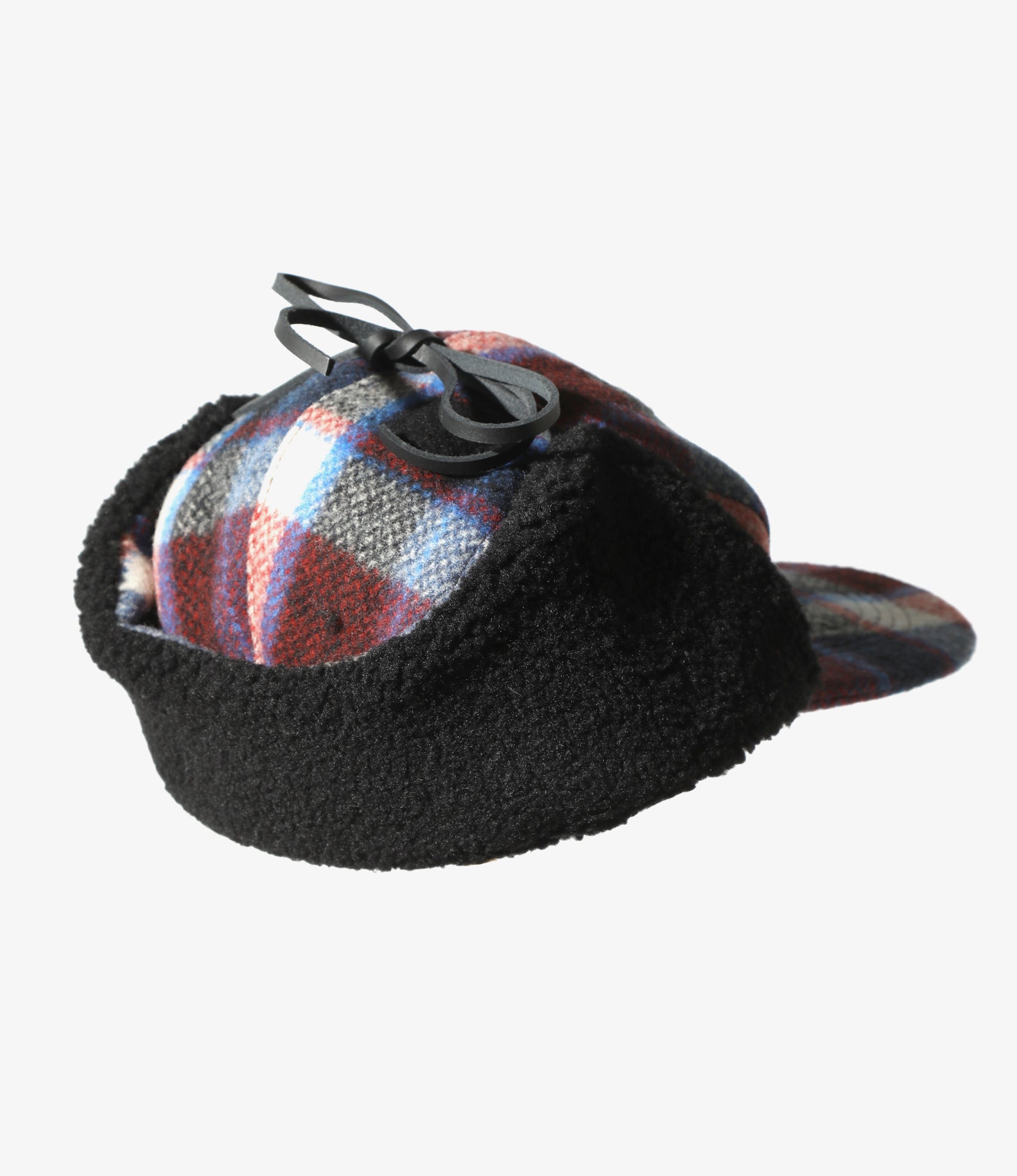 Hunting Cap – Wool Melton Plaid