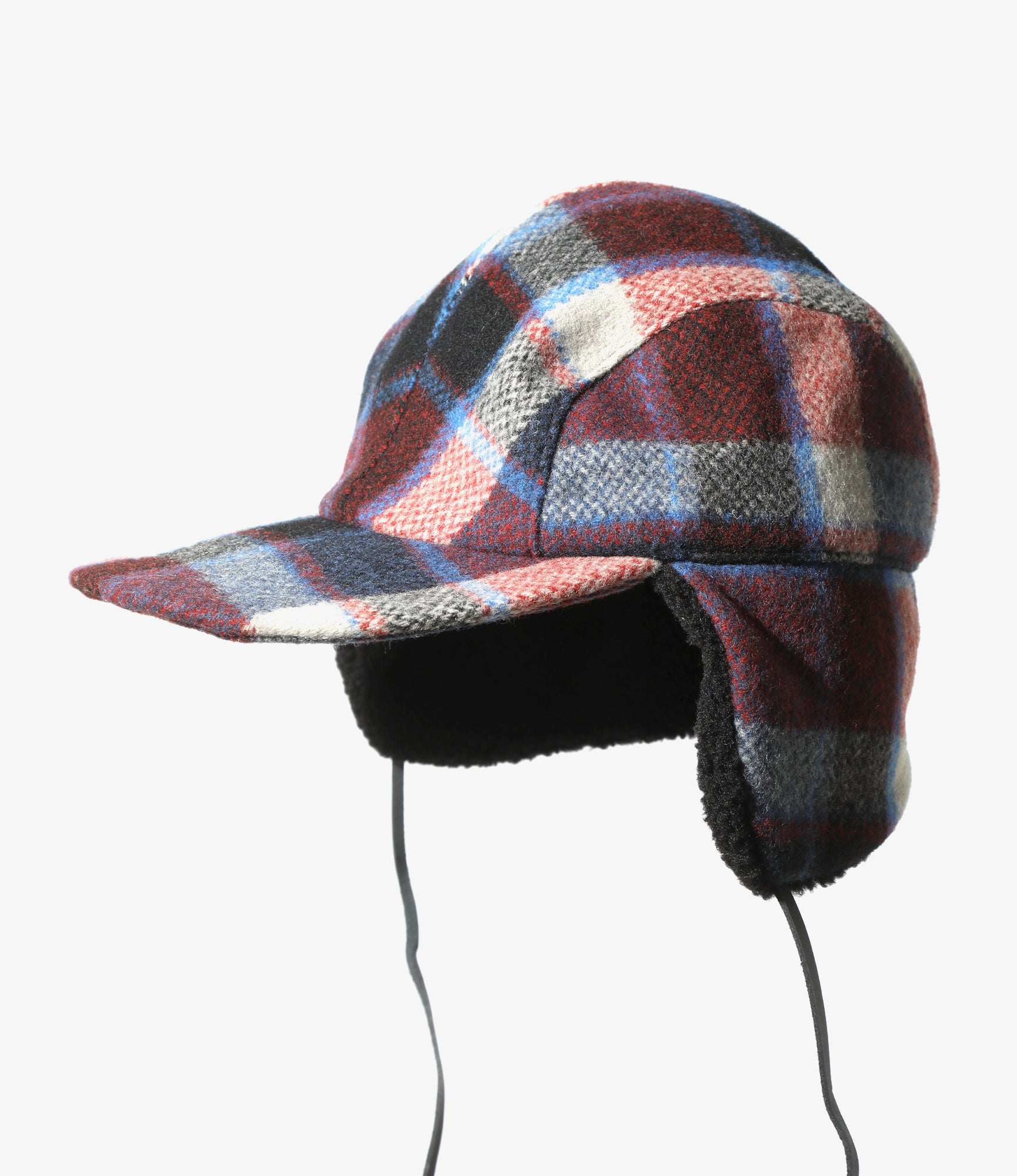 Hunting Cap – Wool Melton Plaid